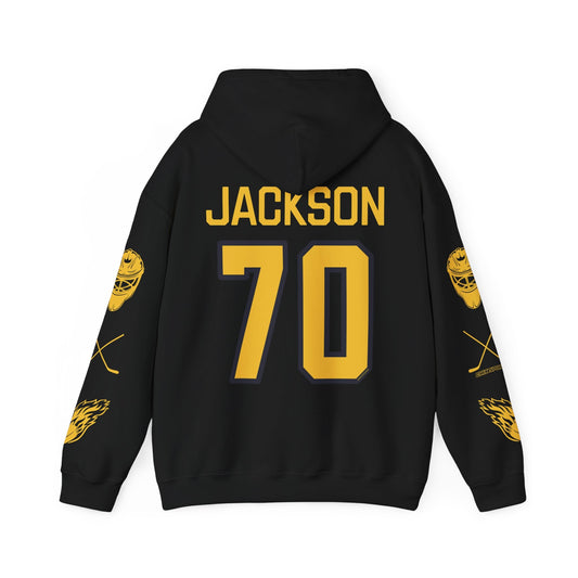 CJ Carly Jackson 70 Sceptres Goalie Hockey Heavy Hoodie | Chix Sports