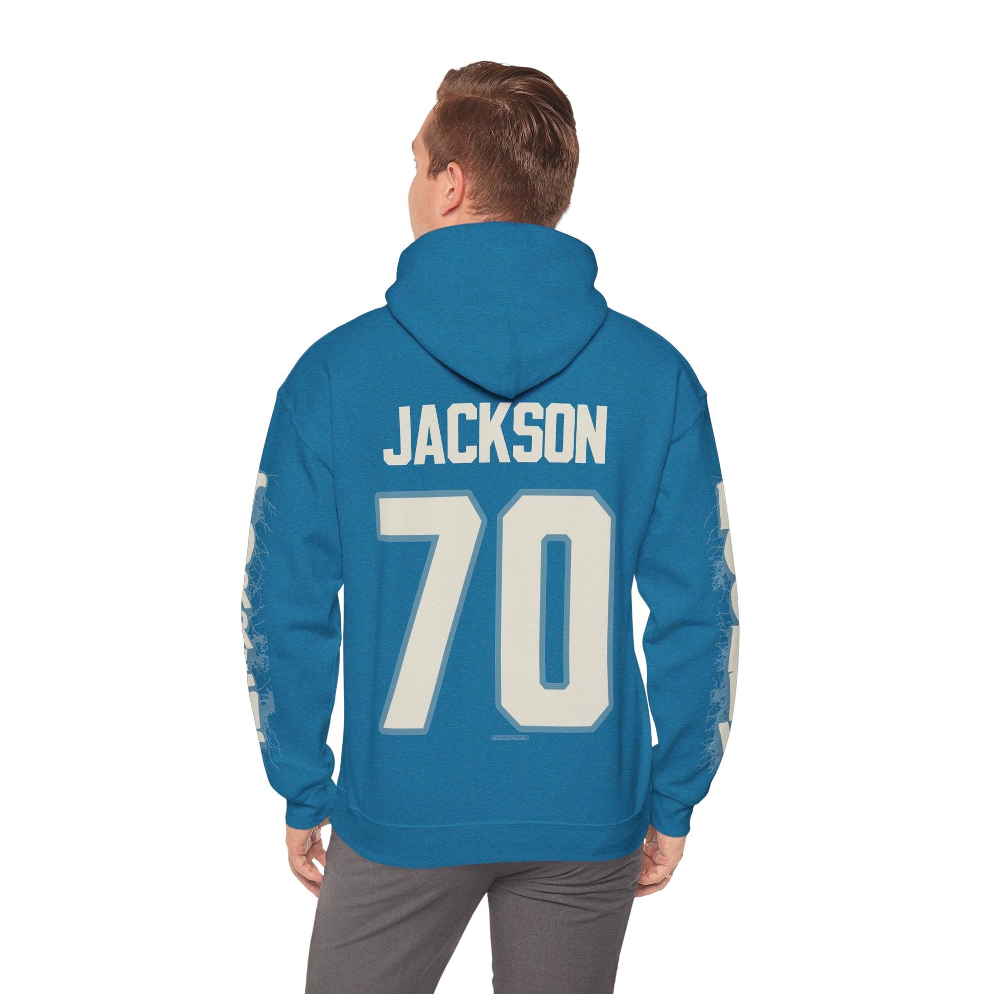 CJ Jackson Torrent Unisex Hoodie in Sport Grey | Chix Sports