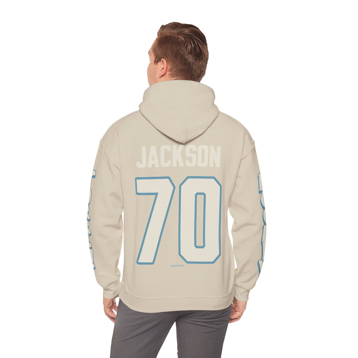 CJ Jackson Torrent Unisex Hoodie in Sport Grey | Chix Sports