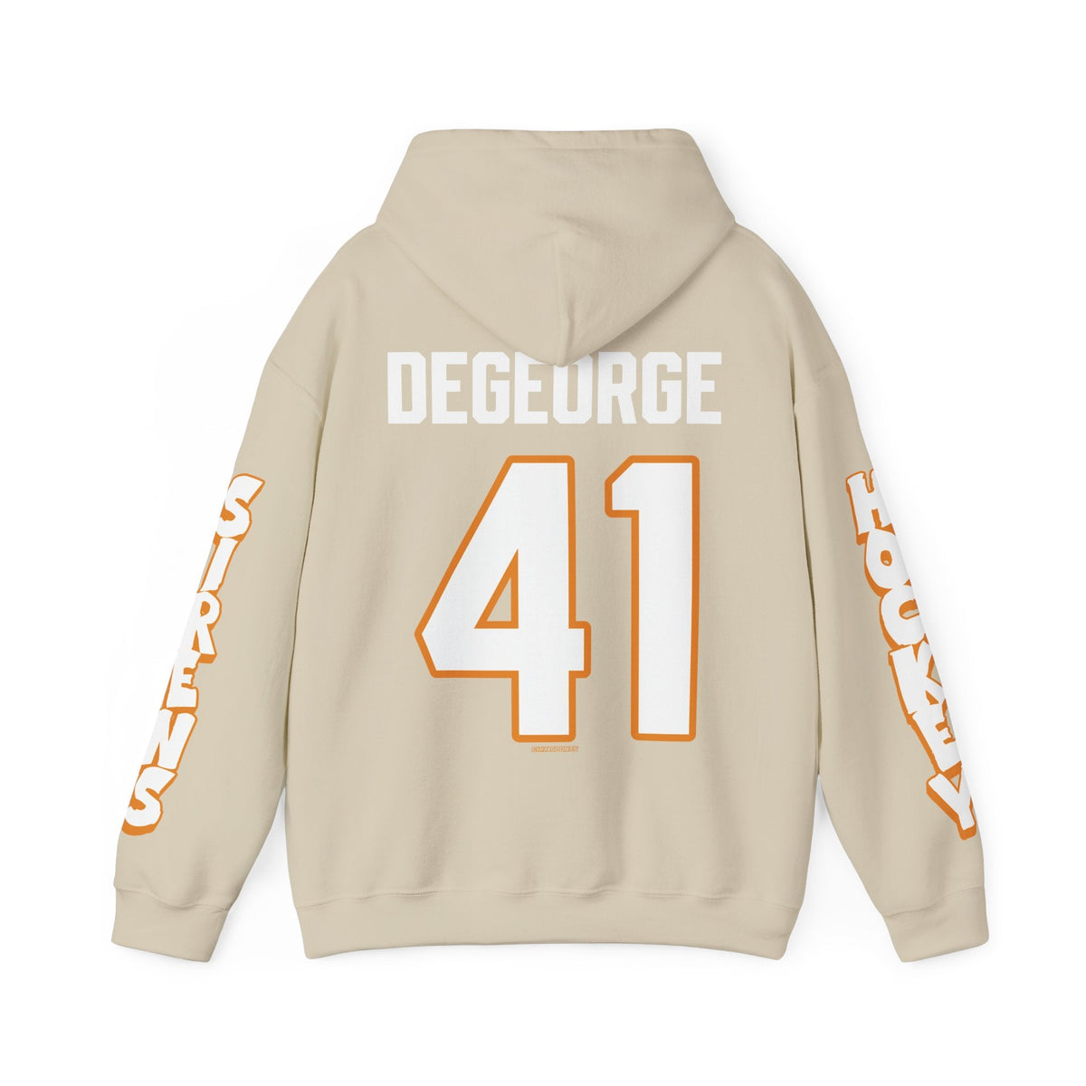 Clair DeGeorge Sirens Unisex Hoodie in Sand | Chix Sports