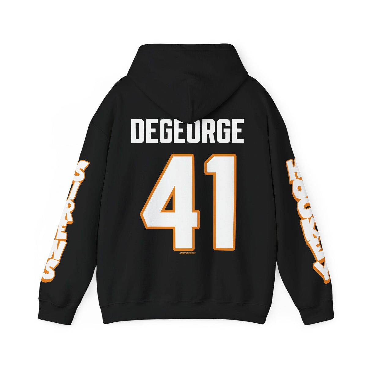 Clair DeGeorge Sirens Unisex Hoodie in Black | Chix Sports