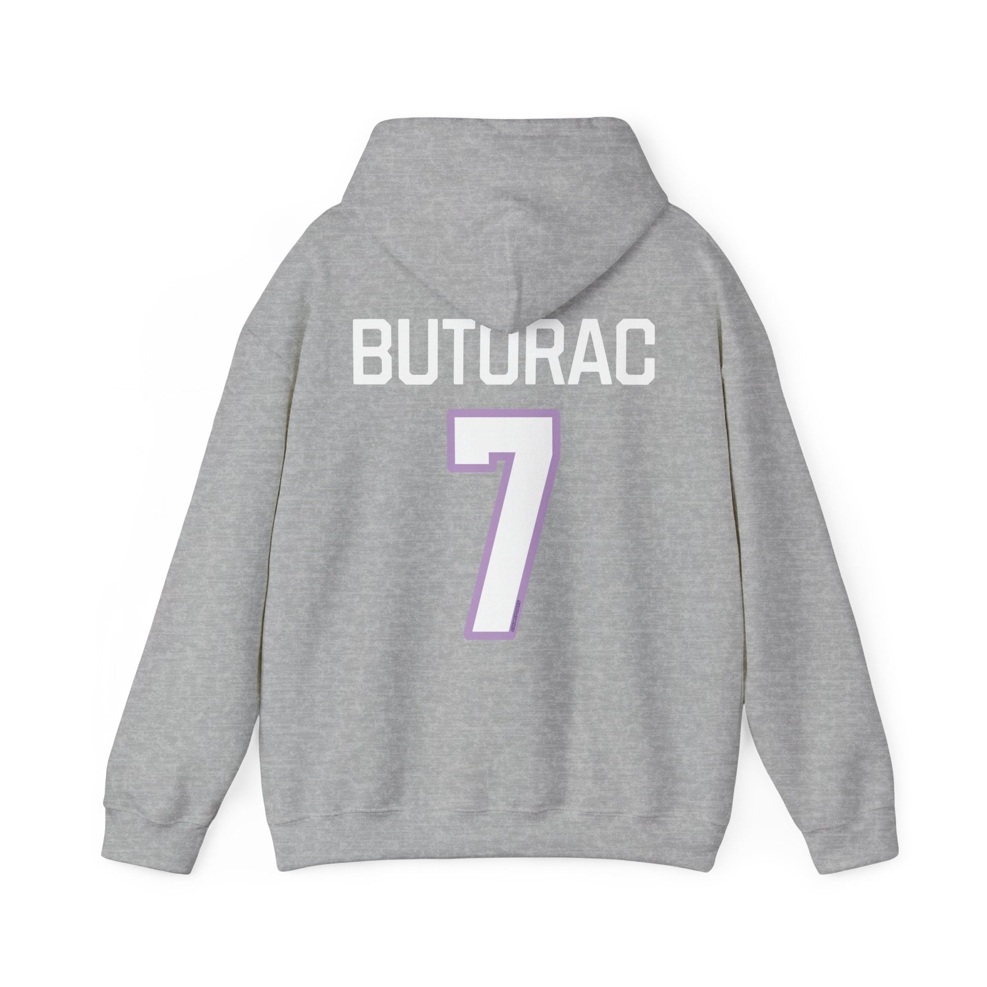 Claire Butorac 7 Frost Heavy Hoodie (w/o sleeve print) | Chix Sports