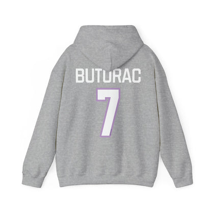 Claire Butorac 7 Frost Heavy Hoodie (w/o sleeve print) | Chix Sports