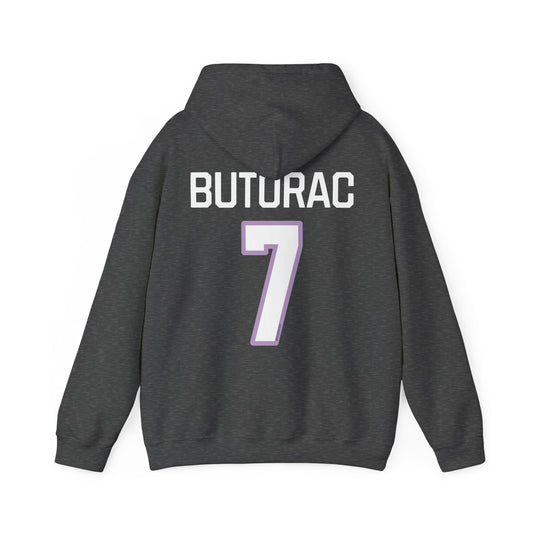 Claire Butorac 7 Frost Heavy Hoodie (w/o sleeve print) | Chix Sports