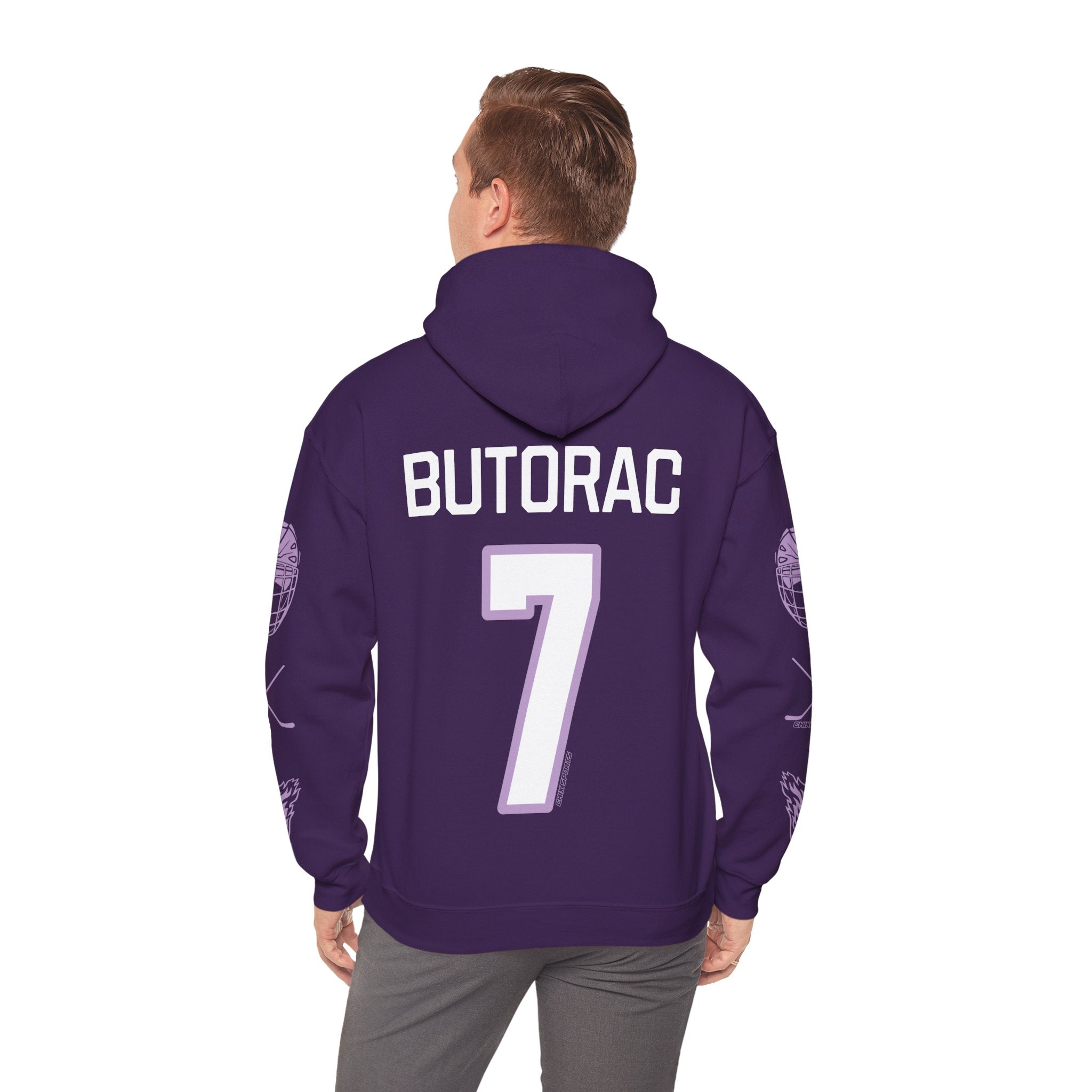 Claire Butorac 7 Frost Hockey Heavy Hoodie | Chix Sports