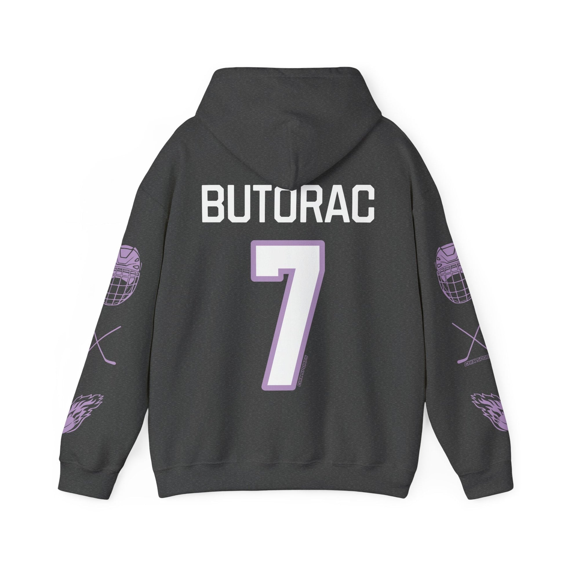 Claire Butorac 7 Frost Hockey Heavy Hoodie | Chix Sports