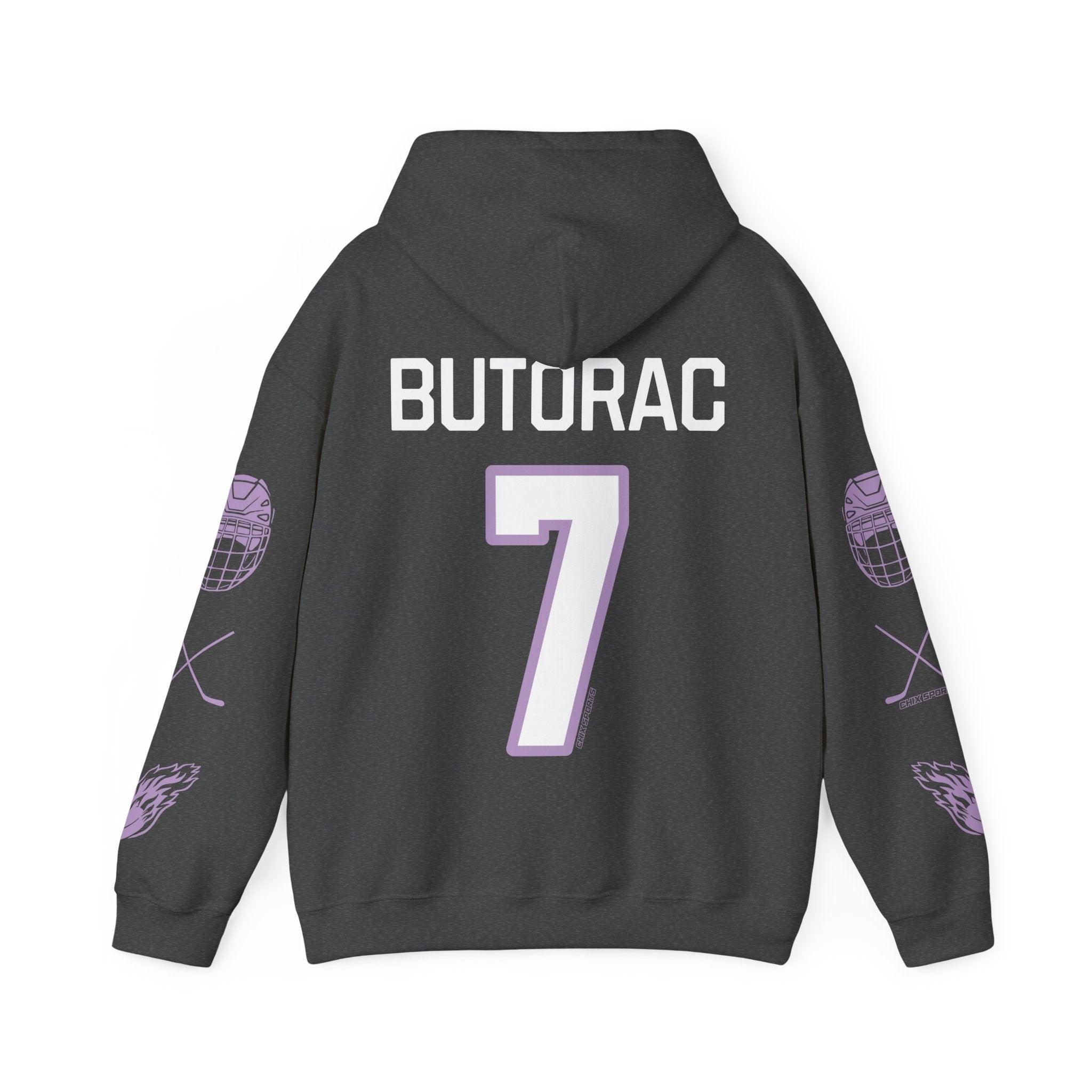Claire Butorac 7 Frost Hockey Heavy Hoodie | Chix Sports