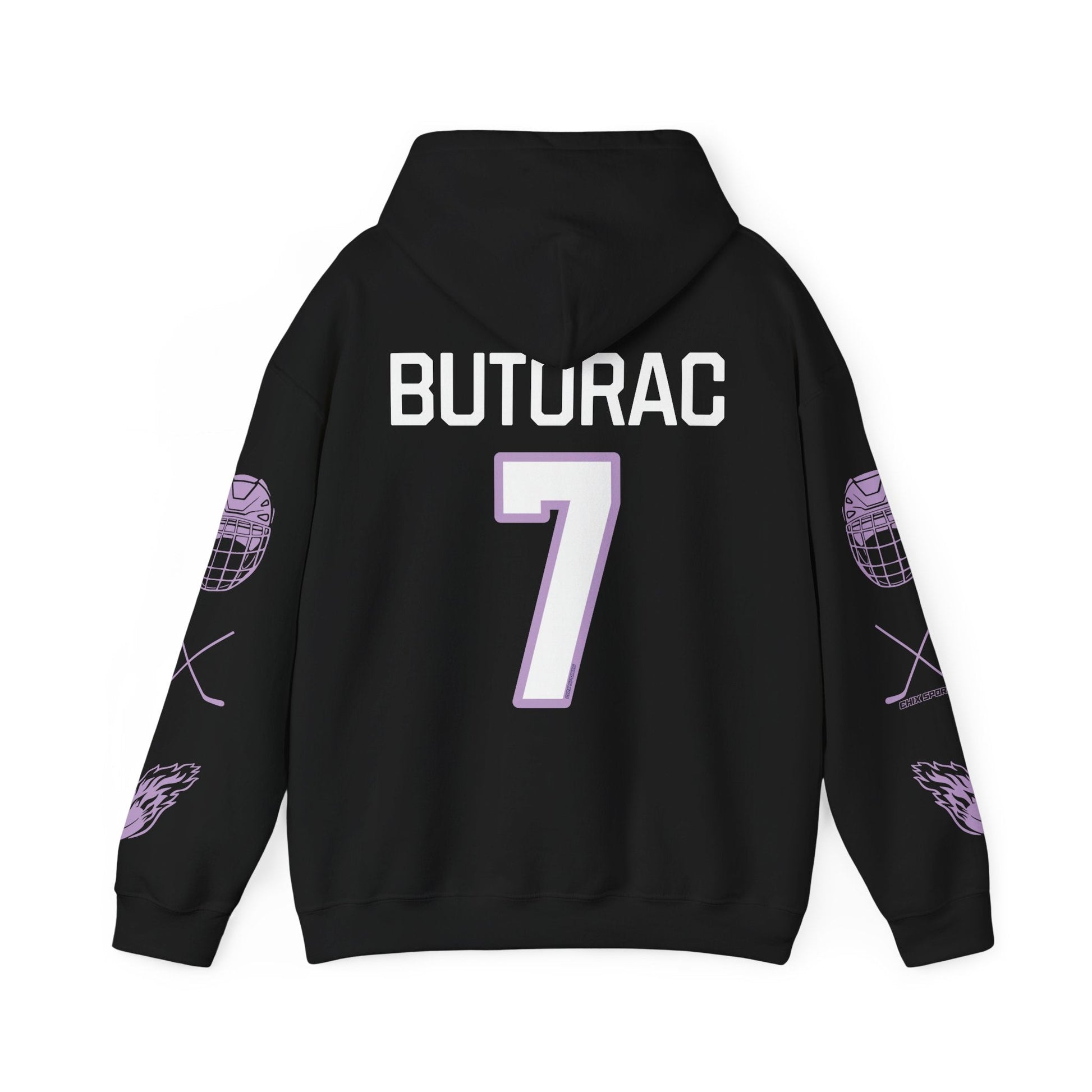 Claire Butorac 7 Frost Hockey Heavy Hoodie | Chix Sports