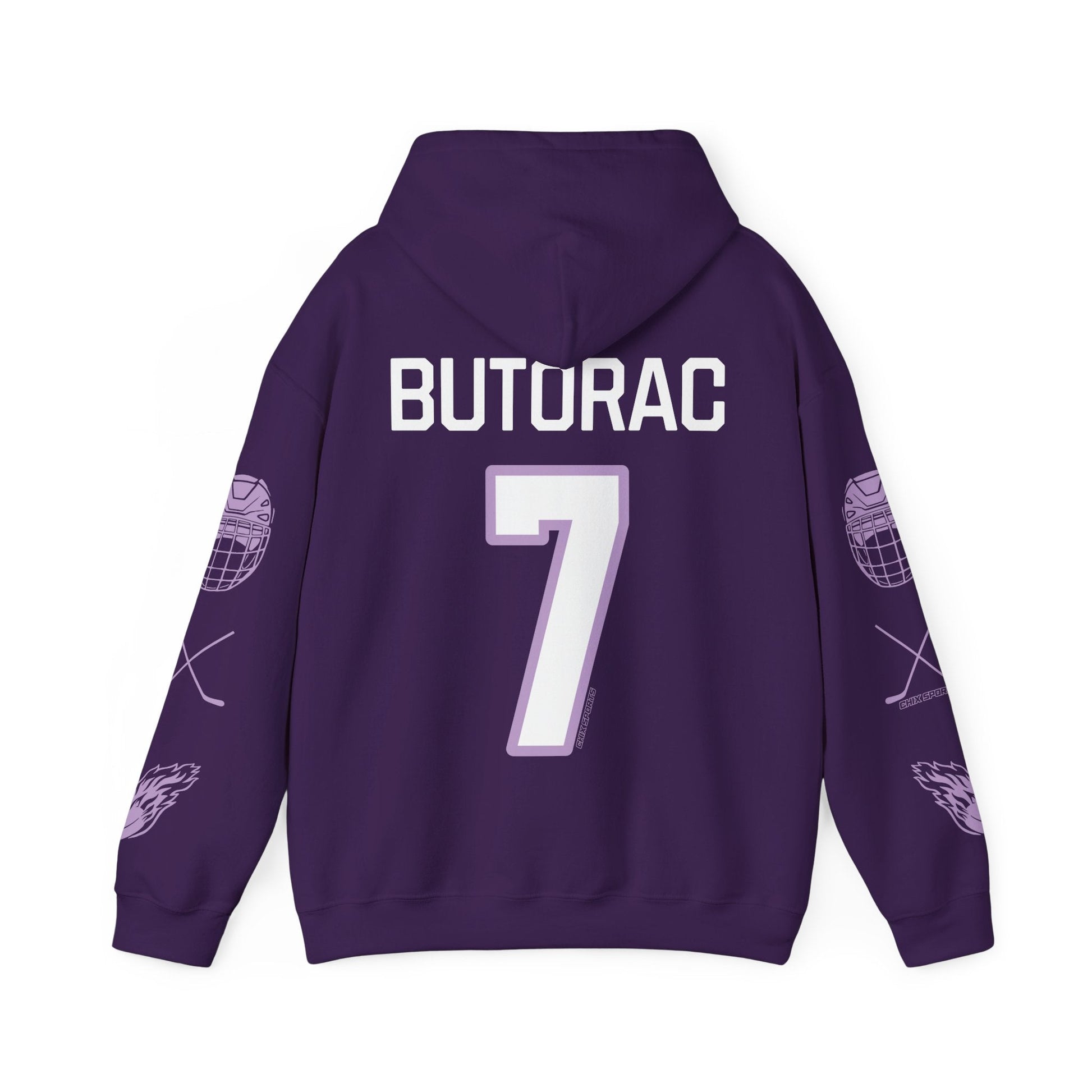 Claire Butorac 7 Frost Hockey Heavy Hoodie | Chix Sports