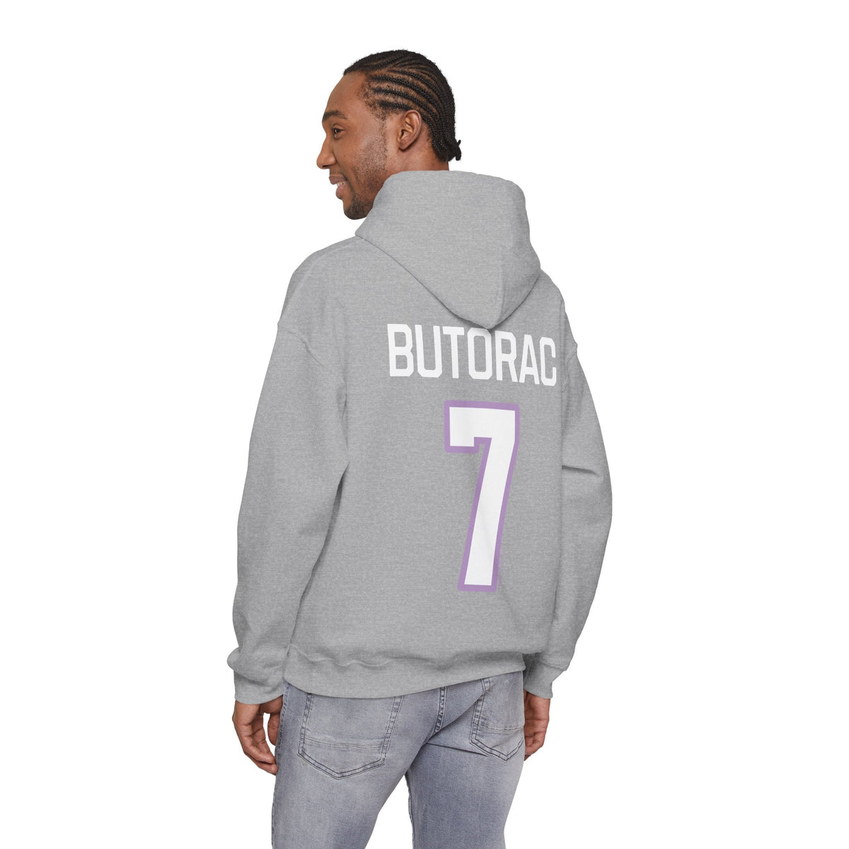 Claire Butorac Frost Unisex Hoodie in Sand | Chix Sports
