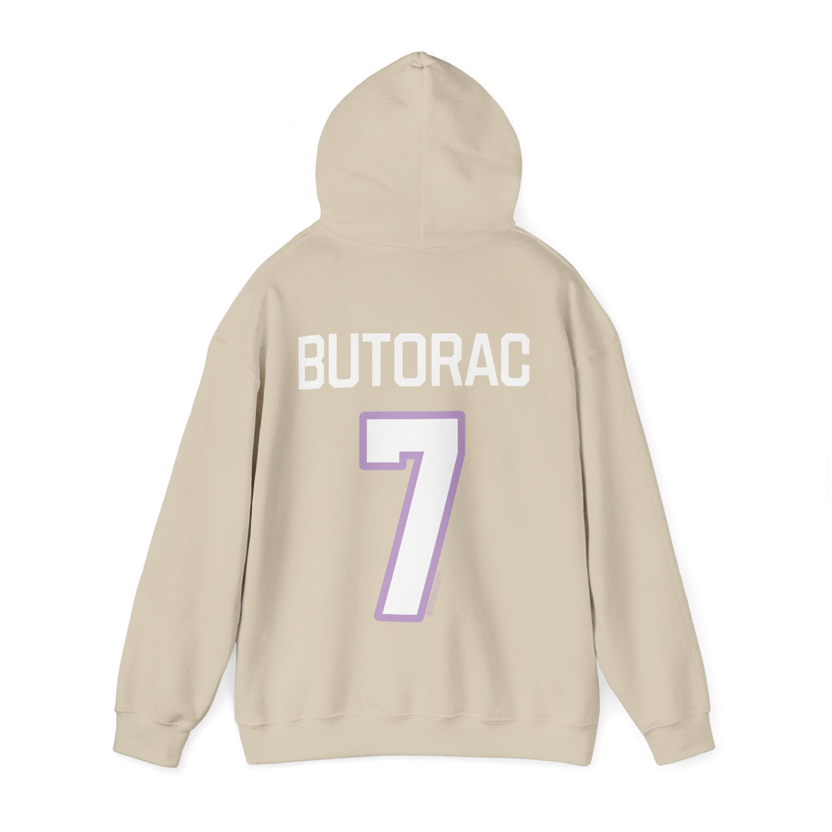 Claire Butorac Frost Unisex Hoodie in Sand | Chix Sports