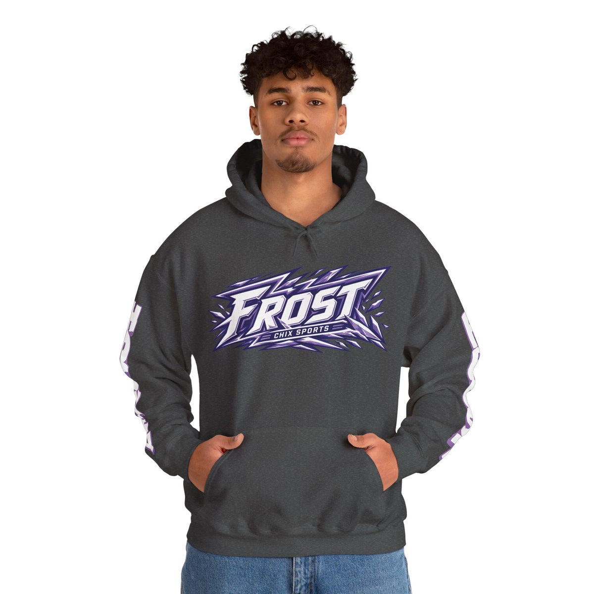 Claire Butorac Frost Unisex Hoodie in Sand | Chix Sports