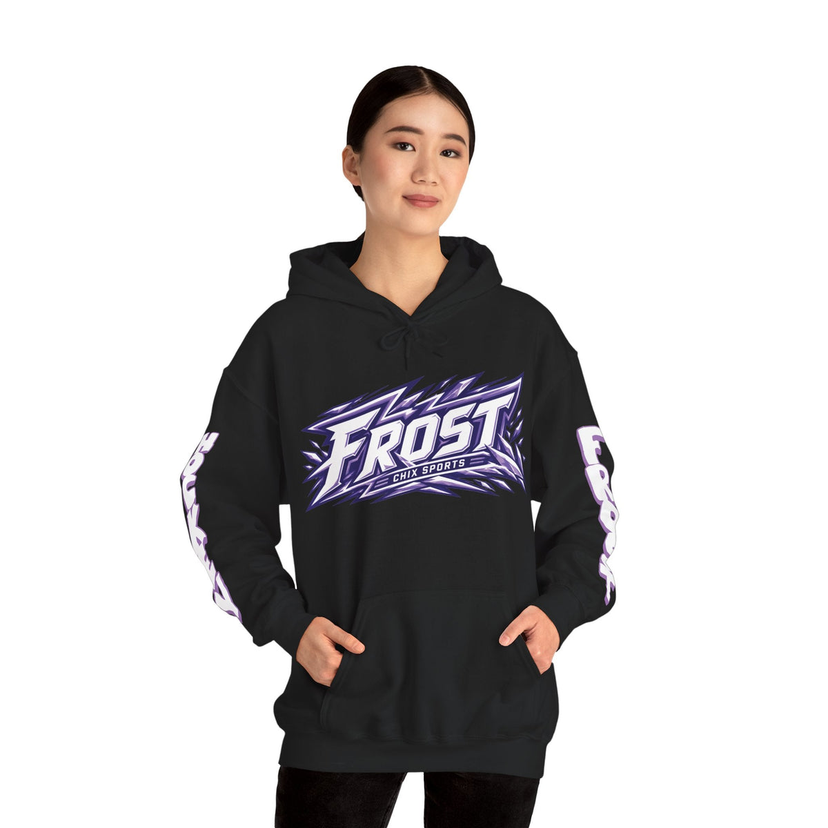 Claire Butorac Frost Unisex Hoodie in Sand | Chix Sports