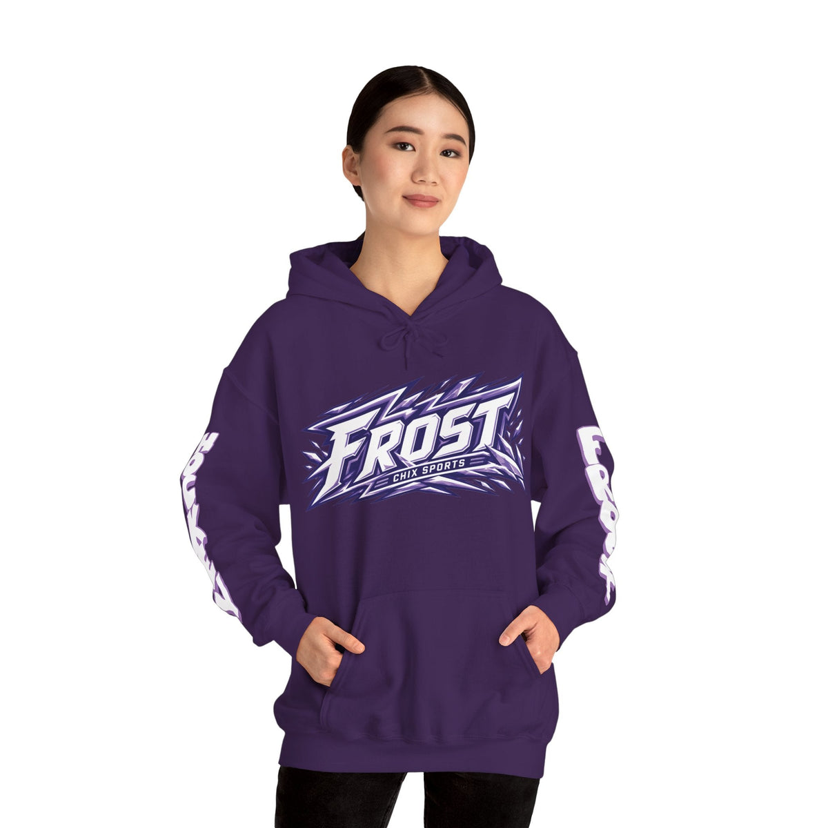 Claire Butorac Frost Unisex Hoodie in Sand | Chix Sports