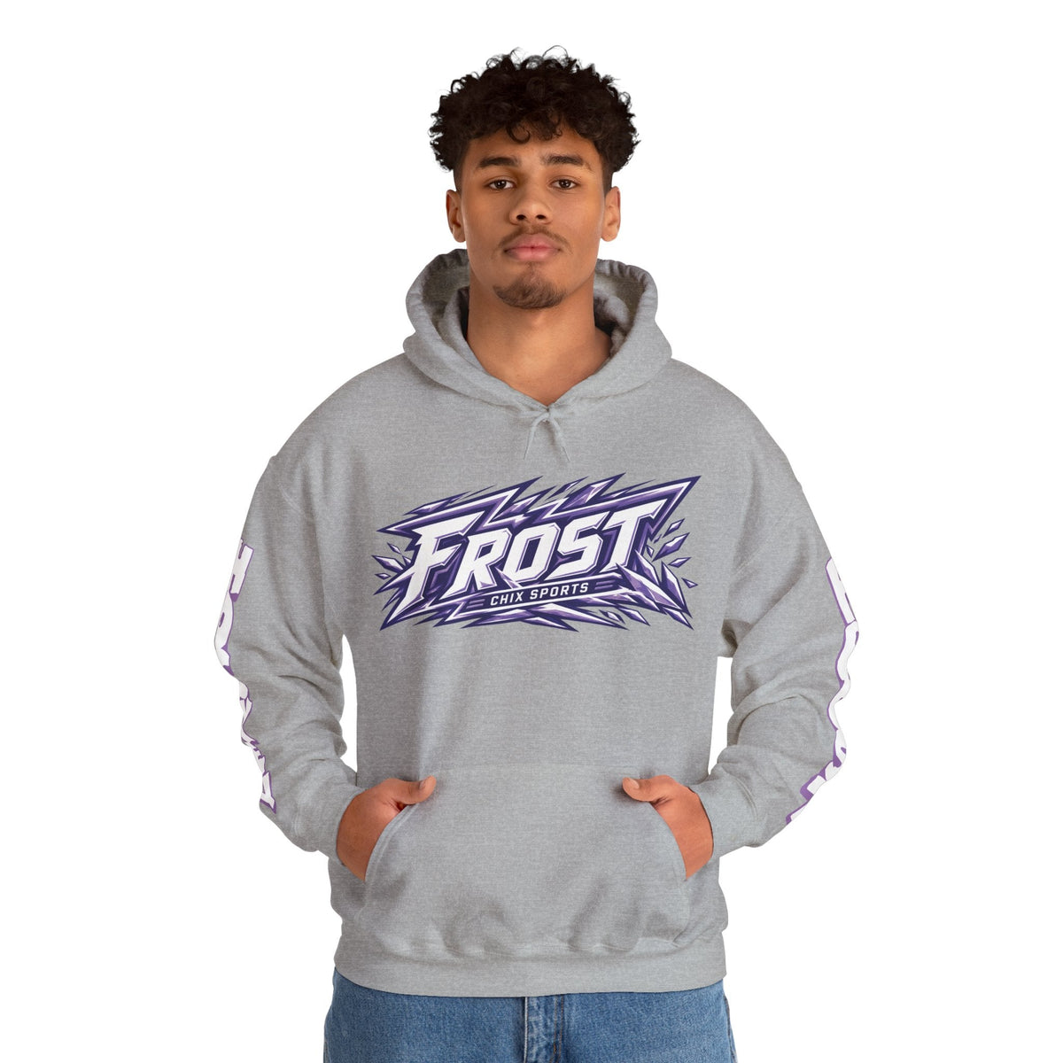 Claire Butorac Frost Unisex Hoodie in Sand | Chix Sports