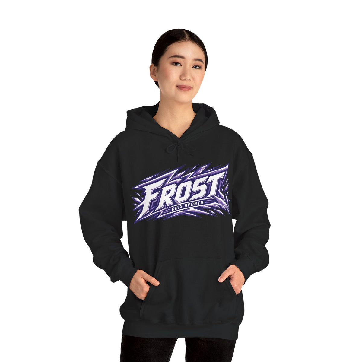 Claire Butorac Frost Unisex Hoodie in Sand | Chix Sports