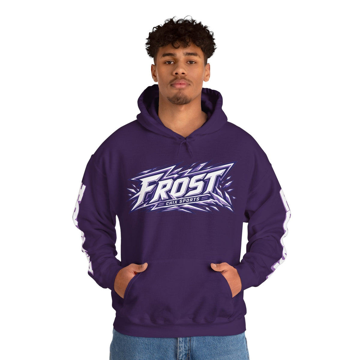 Claire Butorac Frost Unisex Hoodie in Sand | Chix Sports