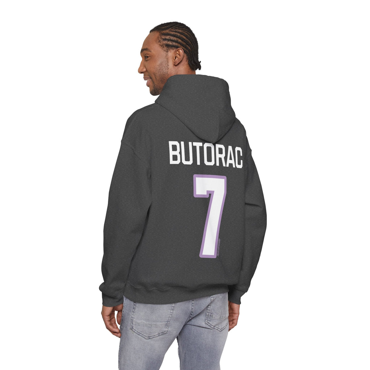 Claire Butorac Frost Unisex Hoodie in Sand | Chix Sports
