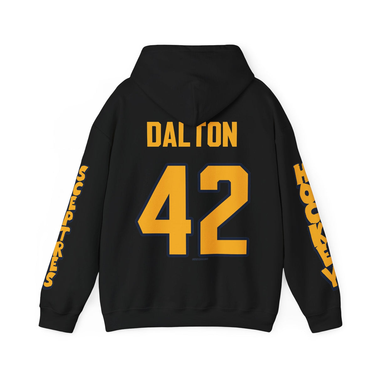 Claire Dalton Sceptres Unisex Hoodie in Black | Chix Sports
