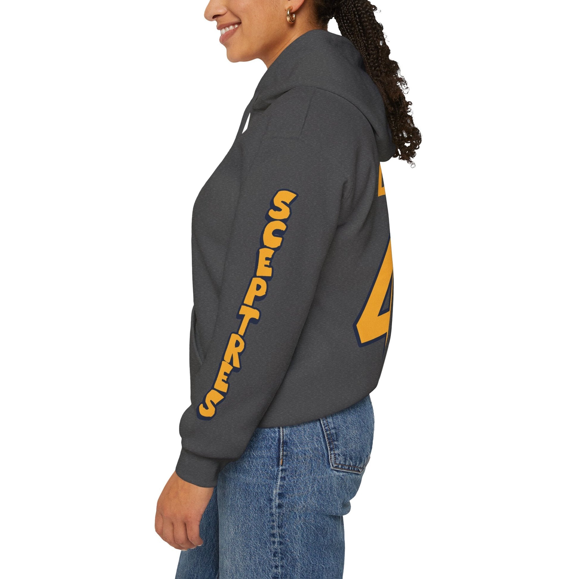 Claire Dalton Sceptres Unisex Hoodie in Royal | Chix Sports