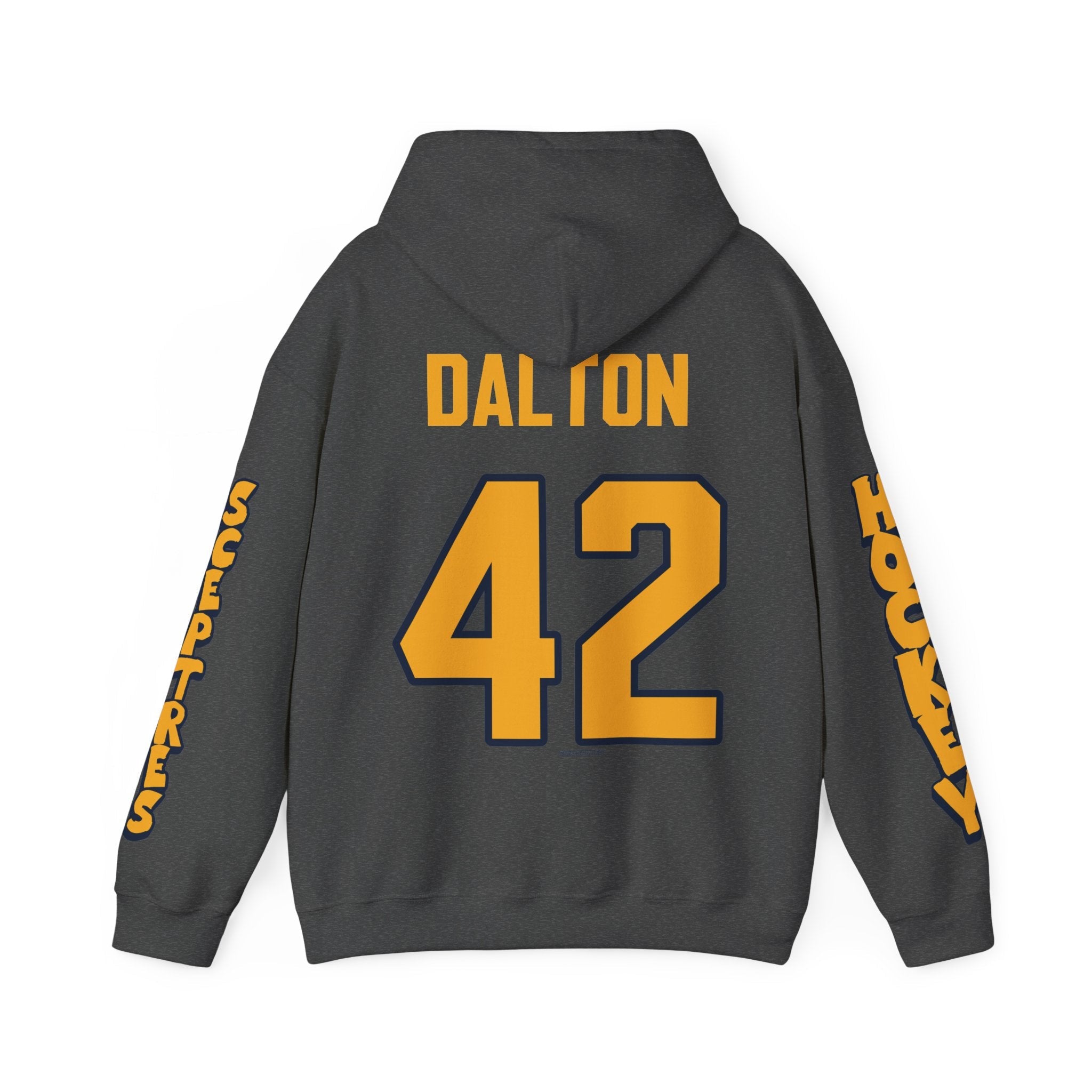 Claire Dalton Sceptres Unisex Hoodie in Dark Heather | Chix Sports