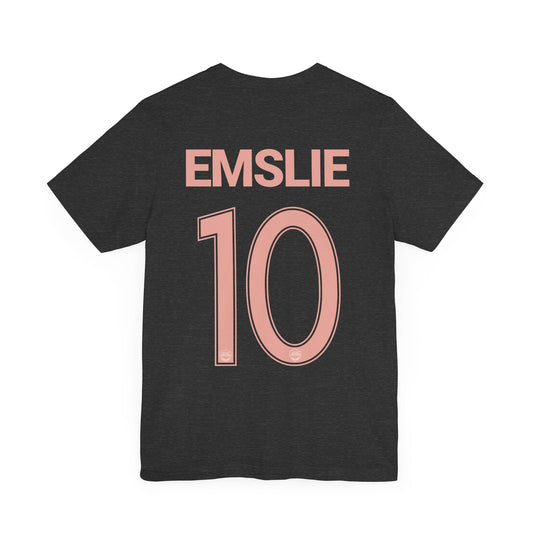 Claire Emslie 10 Angel City Soccer Softblend T-shirt | Chix Sports