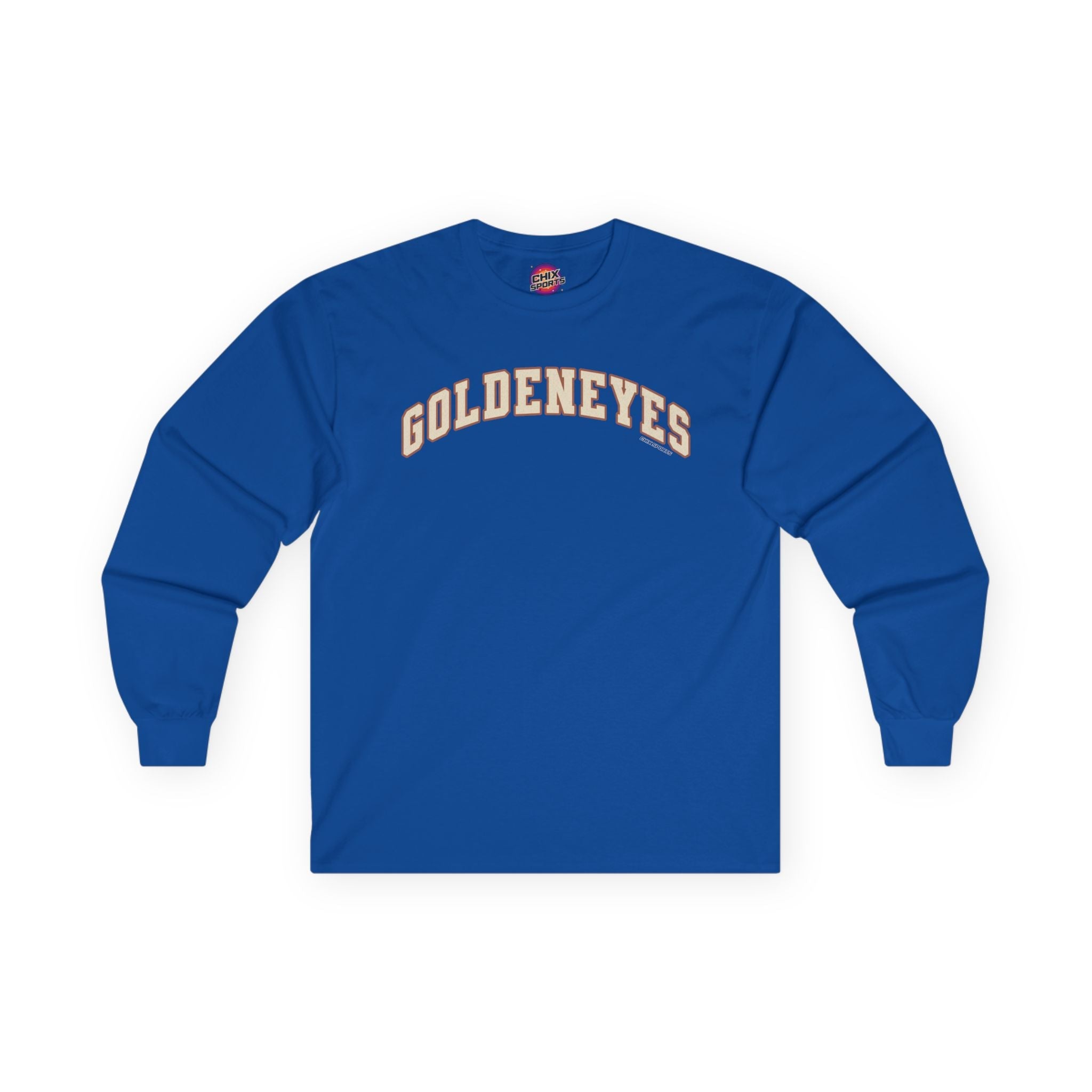 Claire Thompson Goldeneyes Unisex Long Sleeve Shirt | Chix Sports