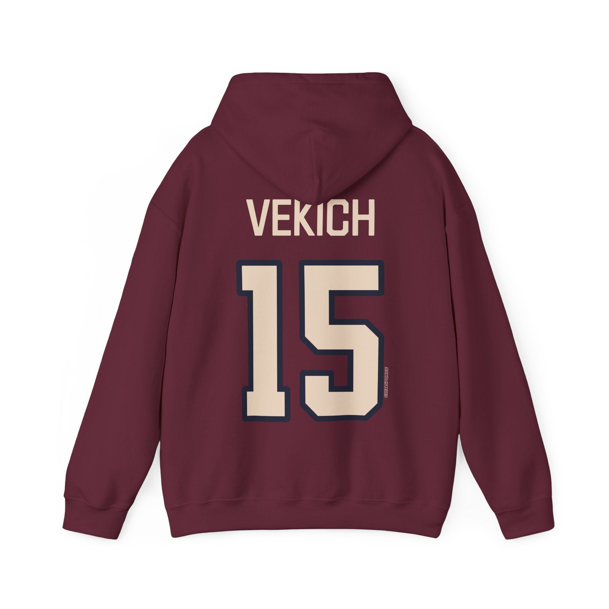 Claire Vekich Victoire Unisex Hoodie - No sleeve print | Chix Sports