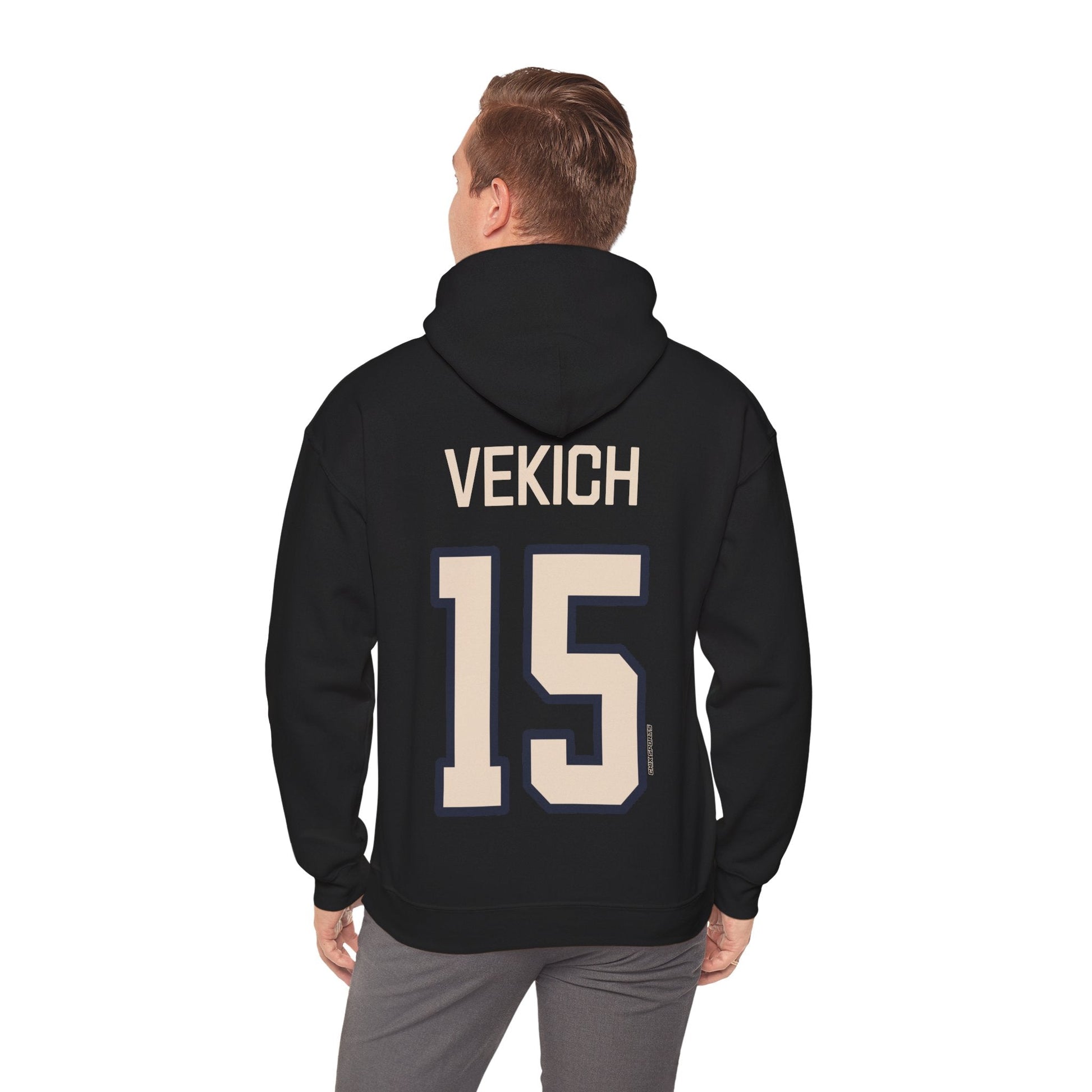 Claire Vekich Victoire Unisex Hoodie - No sleeve print | Chix Sports