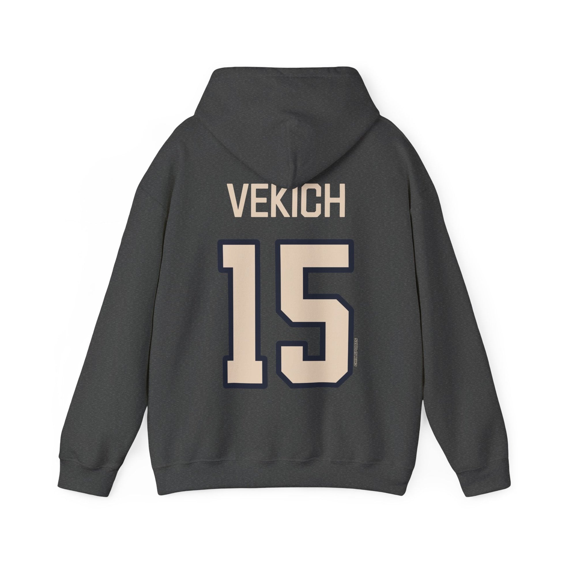Claire Vekich Victoire Unisex Hoodie - No sleeve print | Chix Sports