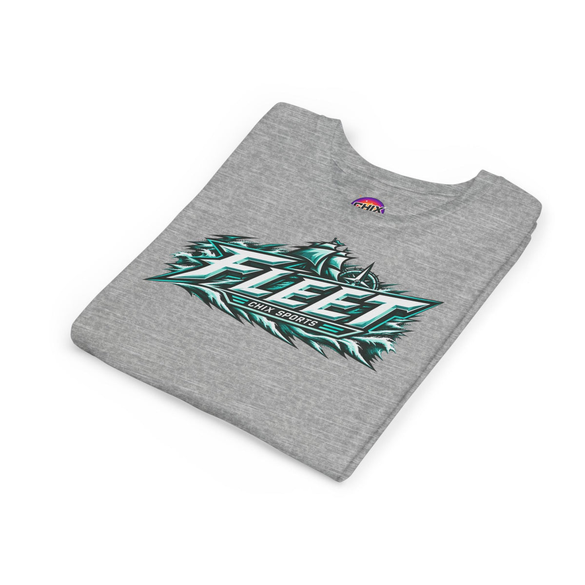 Copy of Kids Fleet Hockey Soft Poly-blend T-shirt in Athletic Heather | Chix Sports