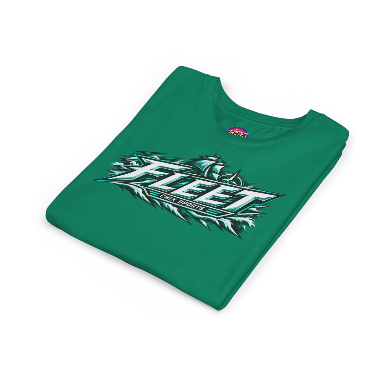 Copy of Kids Fleet Hockey Soft Poly-blend T-shirt in Kelly | Chix Sports