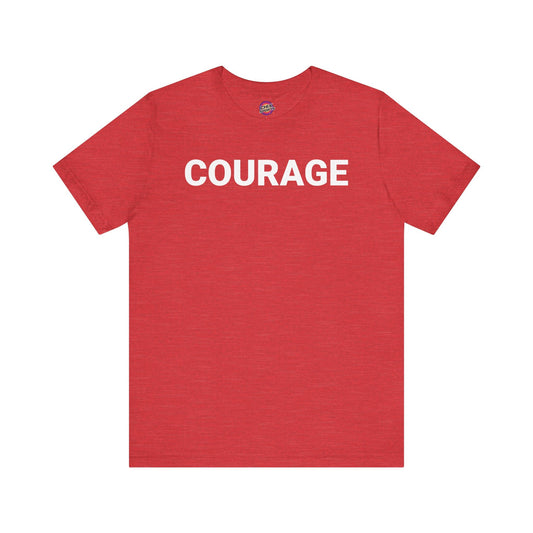 Courage Soccer Softblend T-shirt | Chix Sports