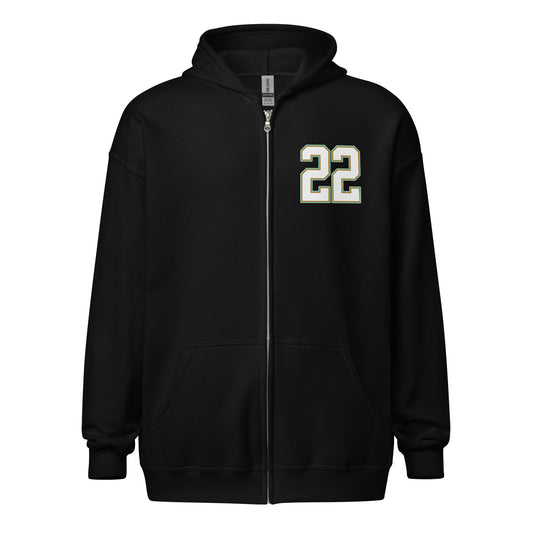 Courtney Vandersloot 22 Liberty Unisex Heavy Blend Zip Hoodie | Chix Sports