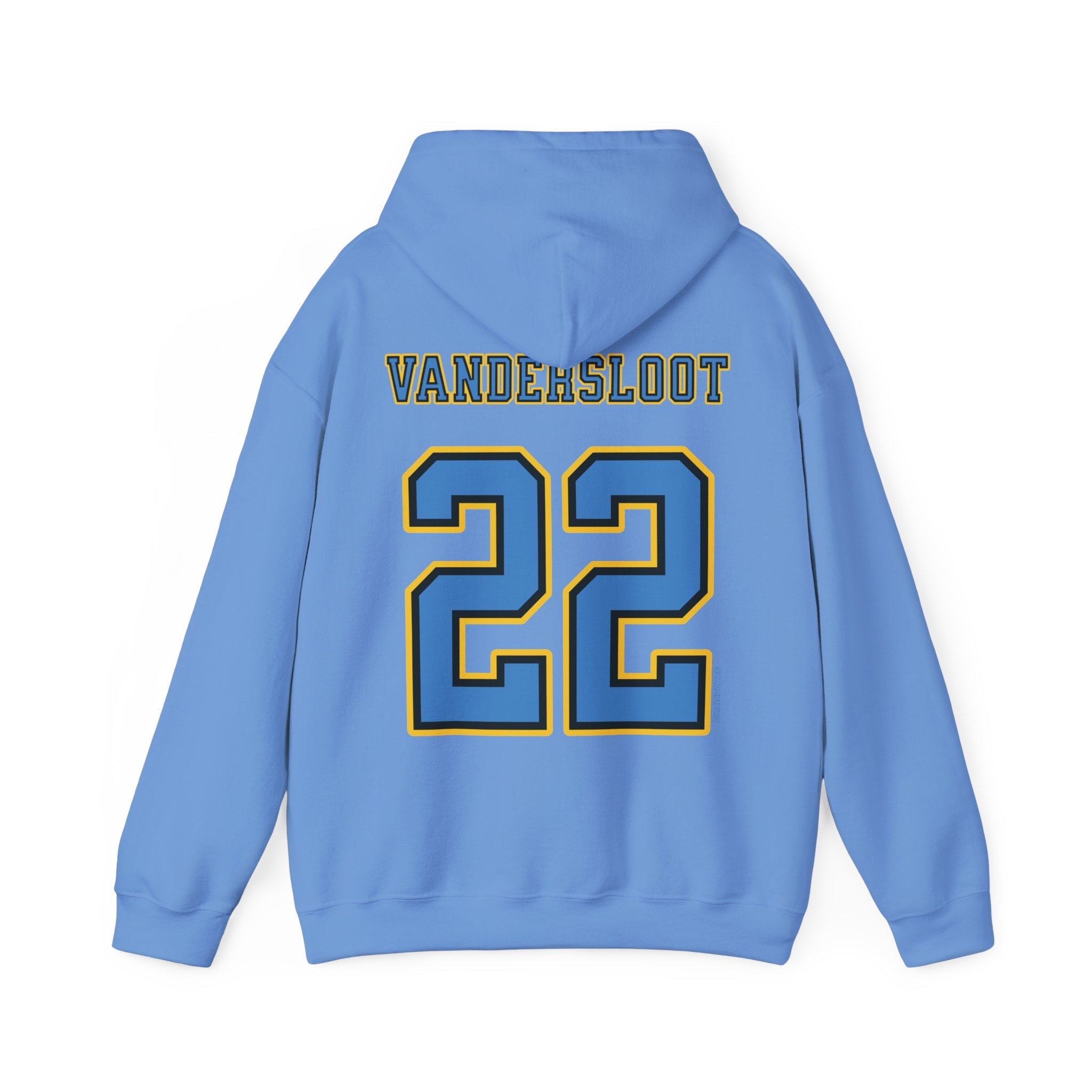 Courtney Vandersloot Sky Unisex Jersey Hoodie | Chix Sports