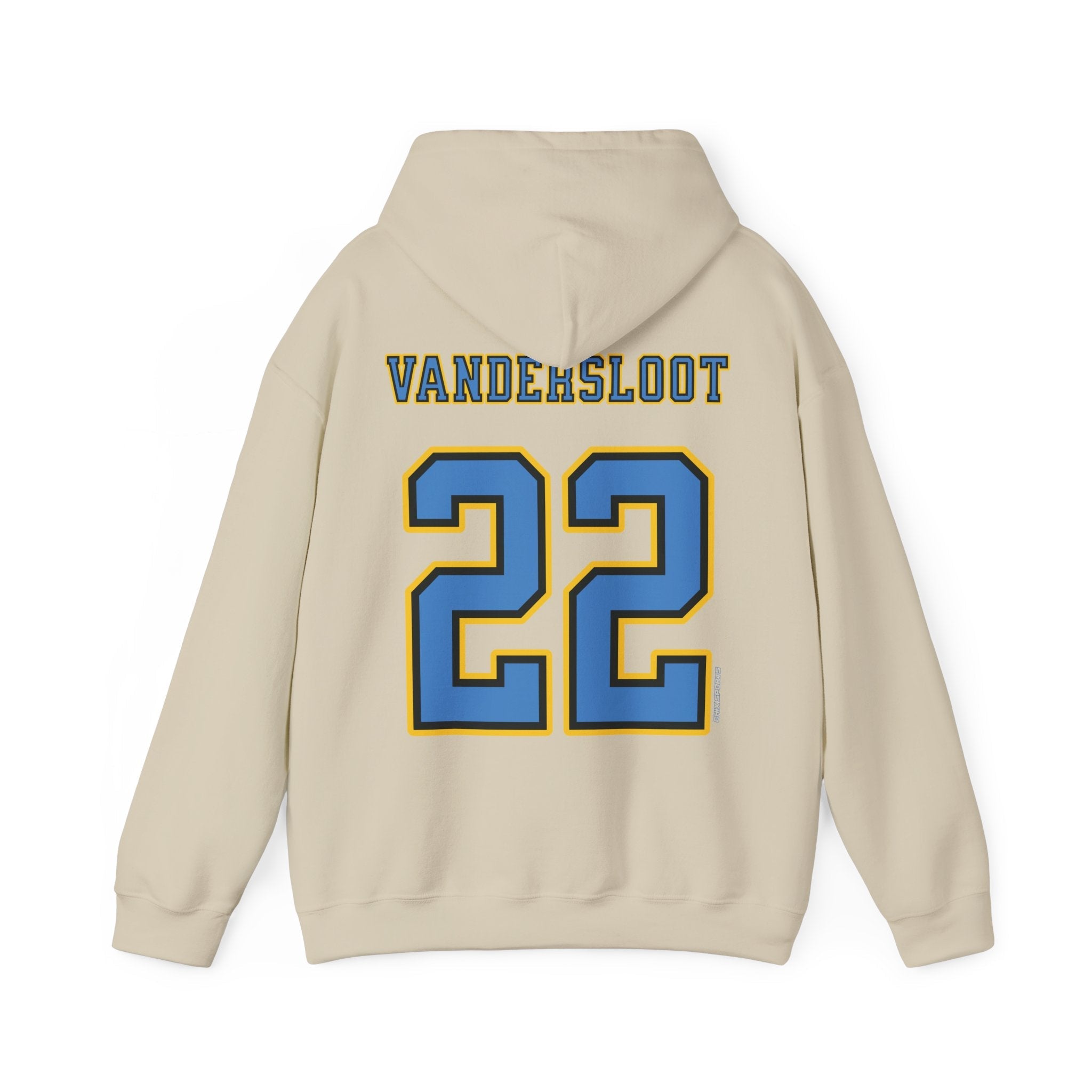 Courtney Vandersloot Sky Unisex Jersey Hoodie | Chix Sports