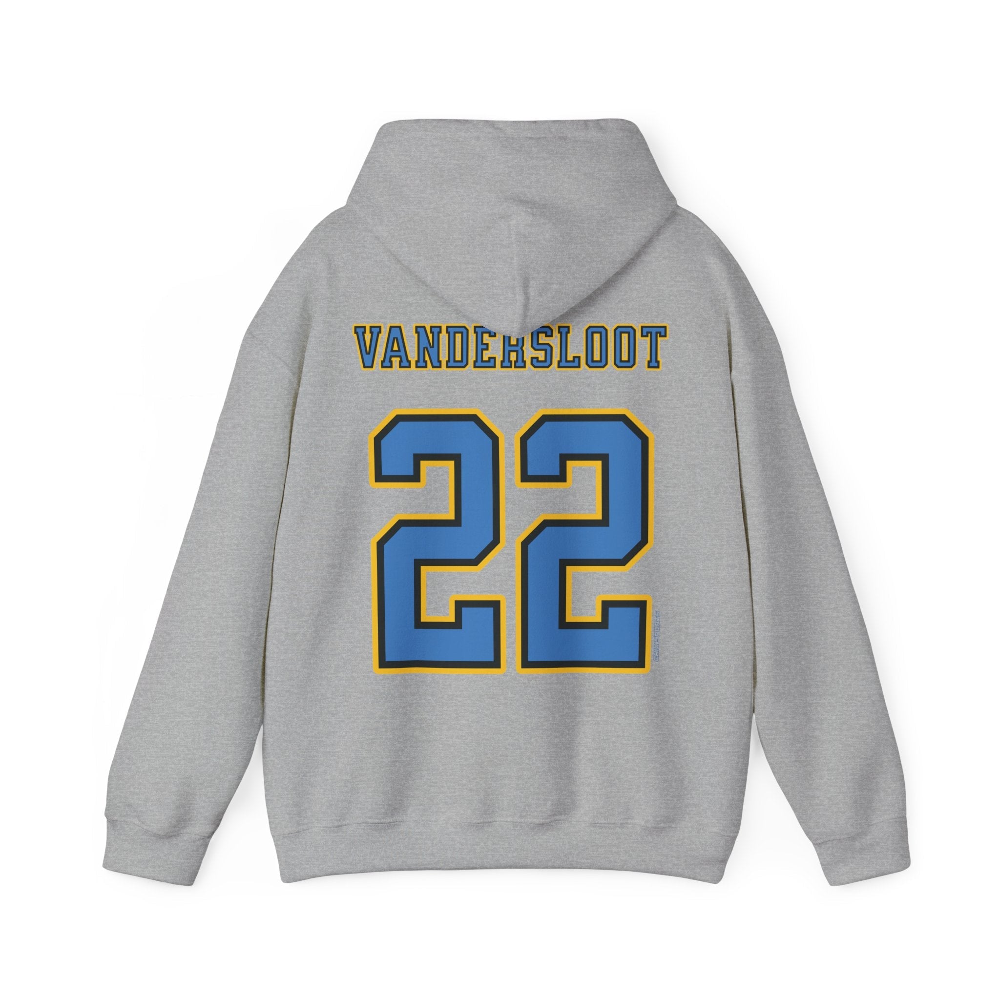 Courtney Vandersloot Sky Unisex Jersey Hoodie | Chix Sports