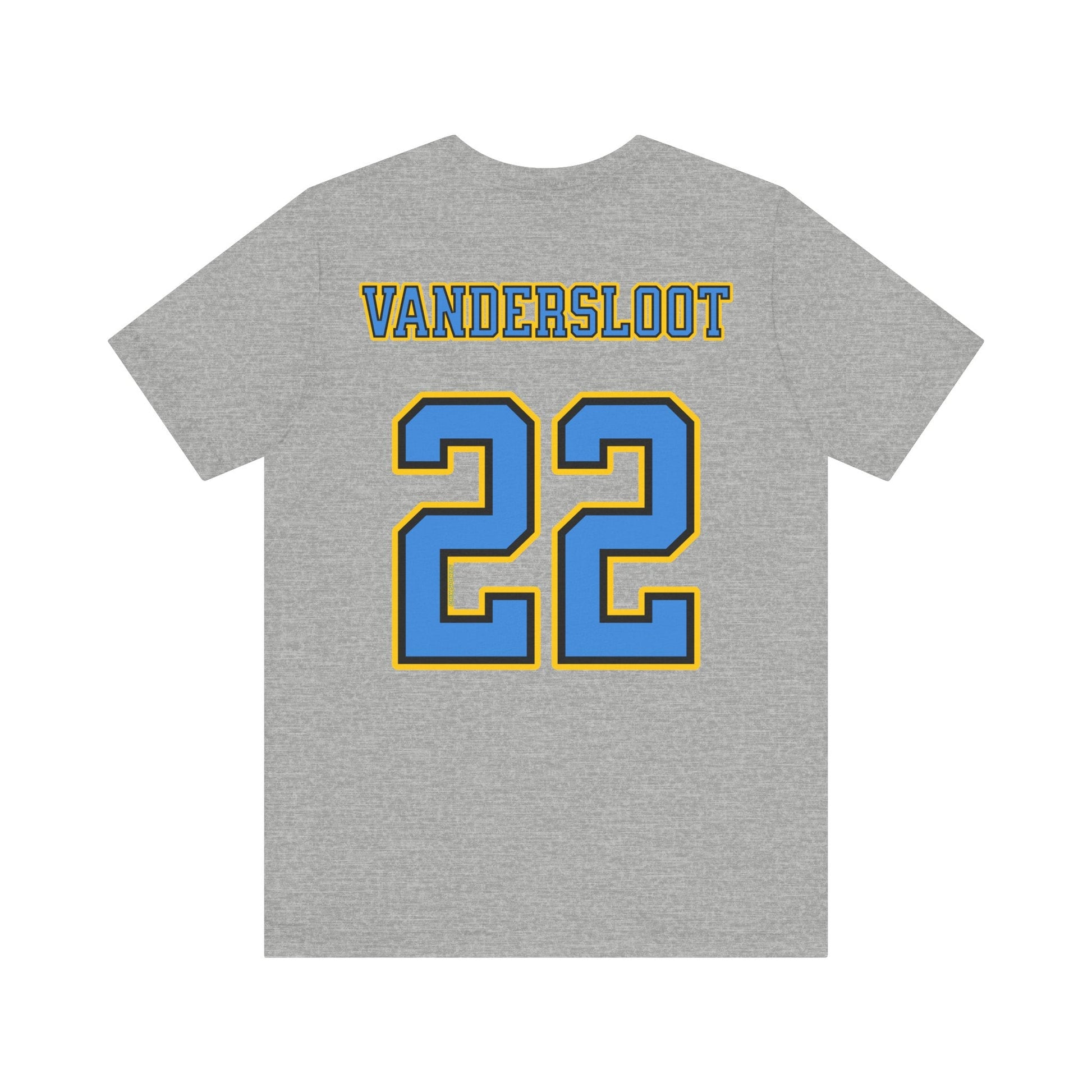 Courtney Vandersloot Sky Unisex Jersey T-shirt | Chix Sports