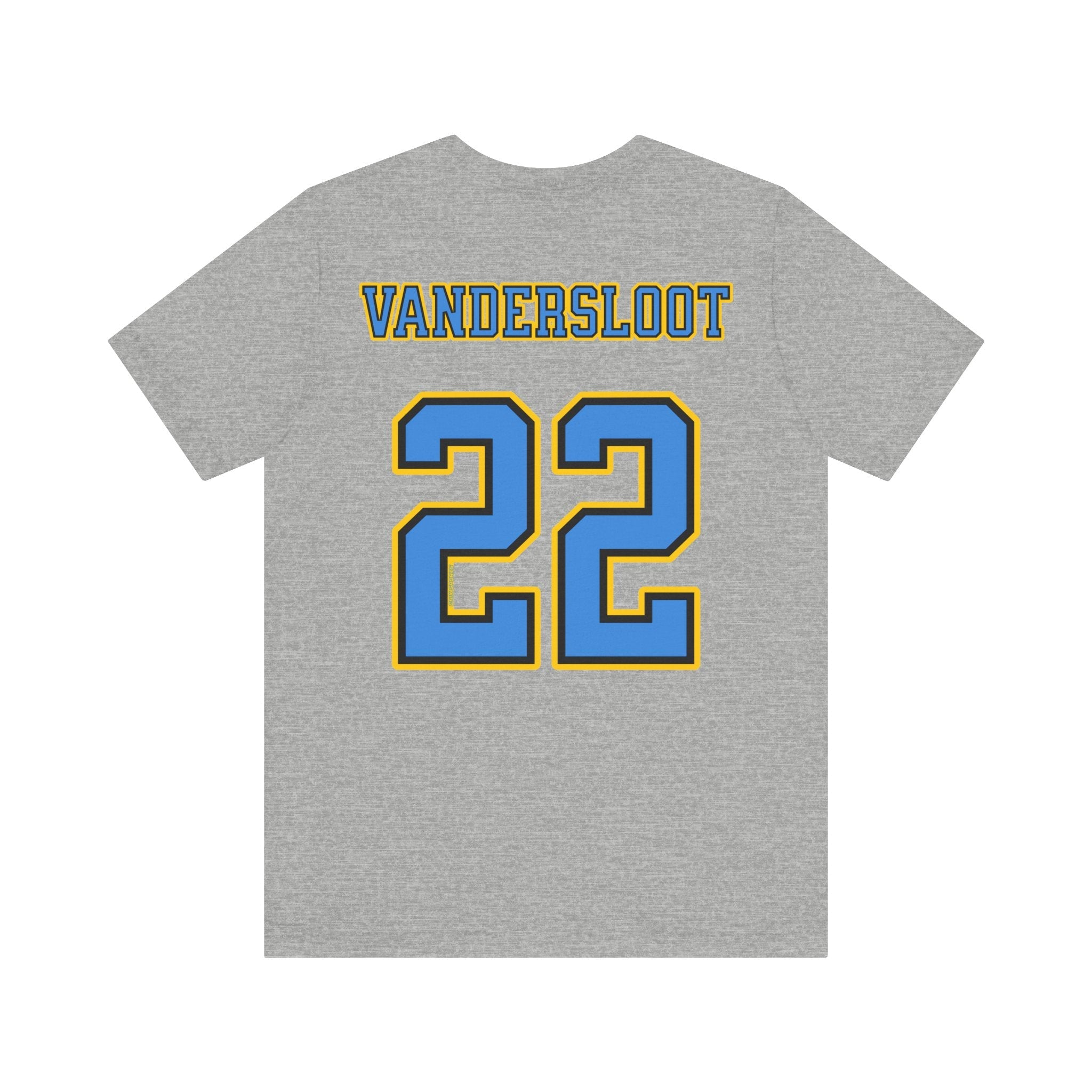 Courtney Vandersloot Sky Unisex Jersey T-shirt | Chix Sports