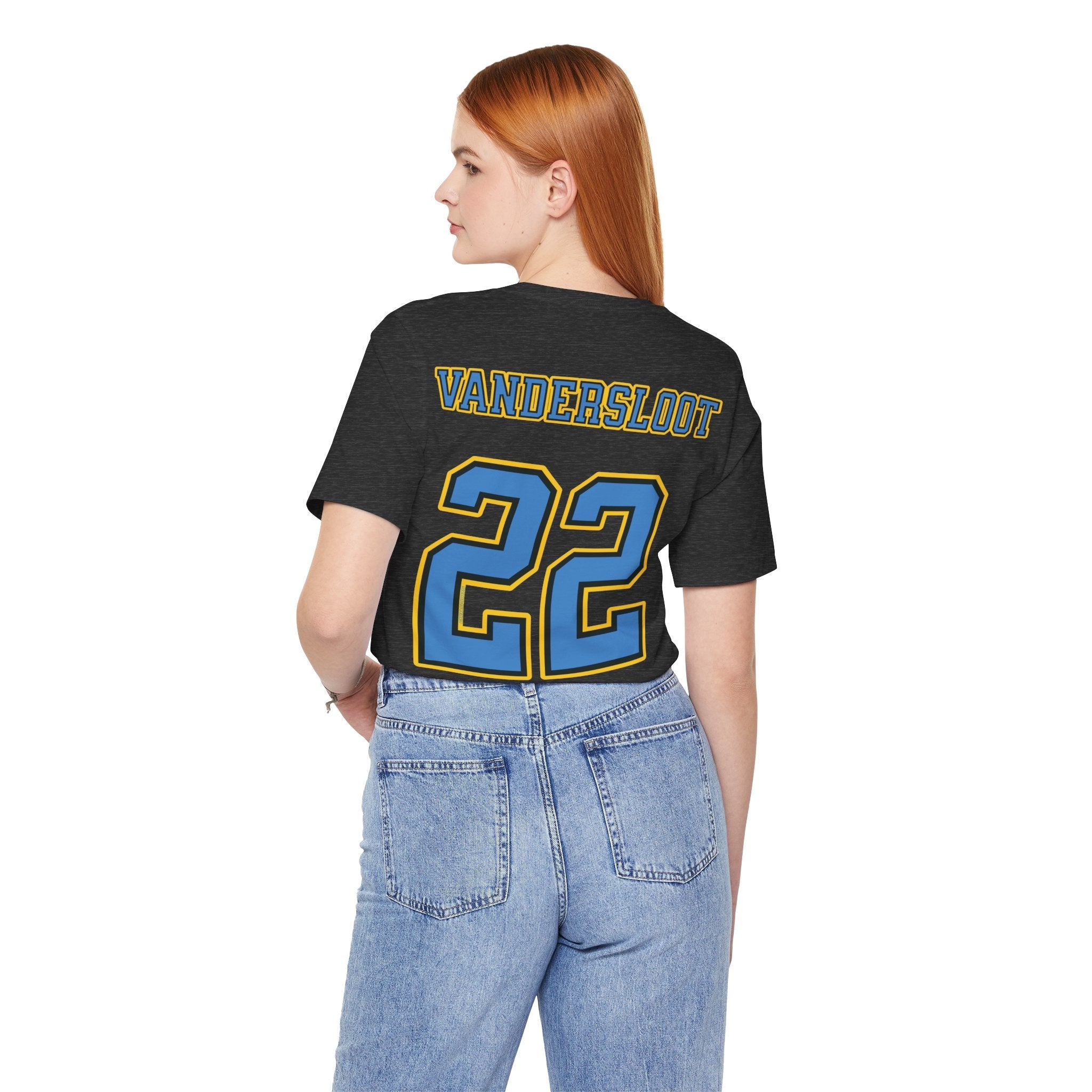 Courtney Vandersloot Sky Unisex Jersey T-shirt | Chix Sports