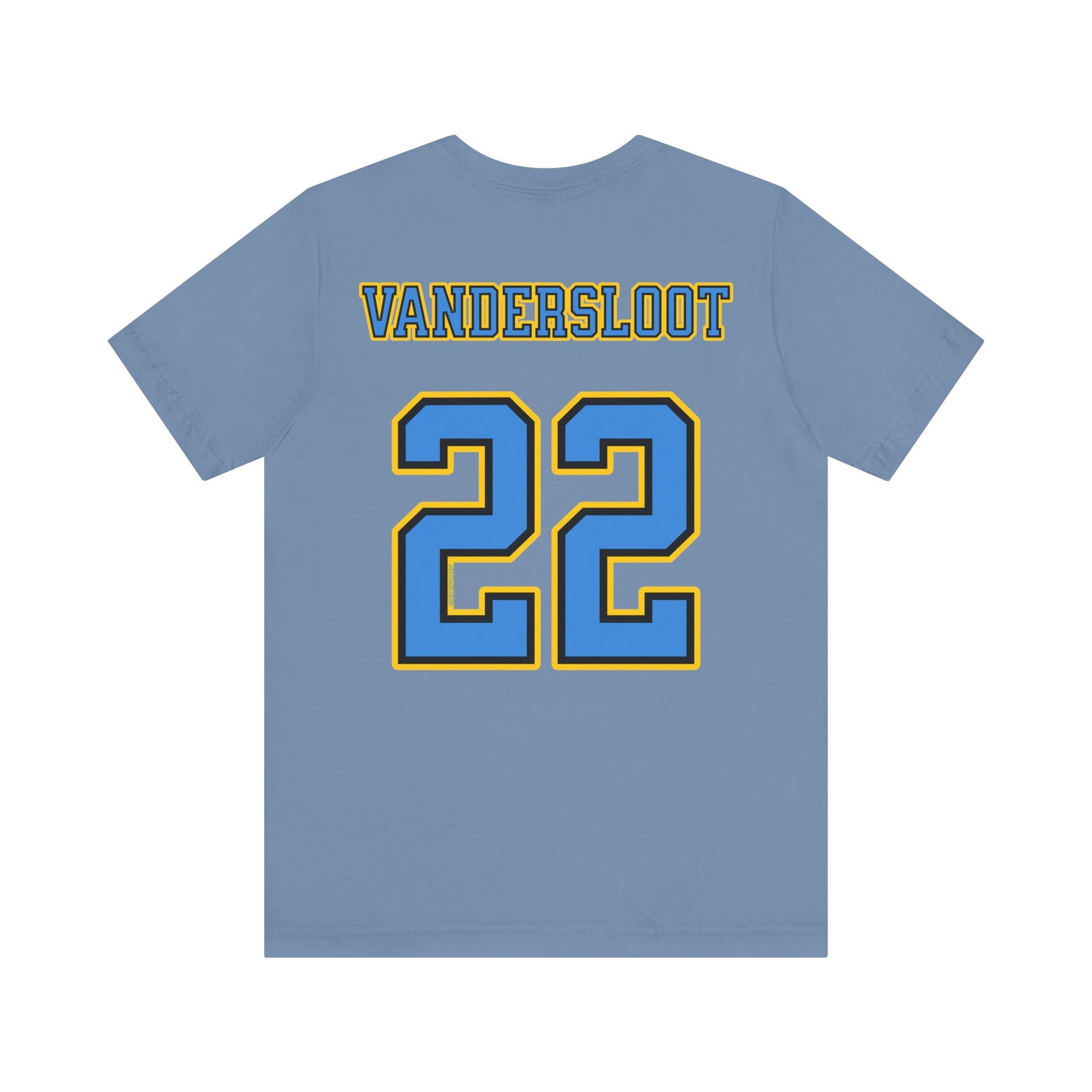 Courtney Vandersloot Sky Unisex Jersey T-shirt | Chix Sports