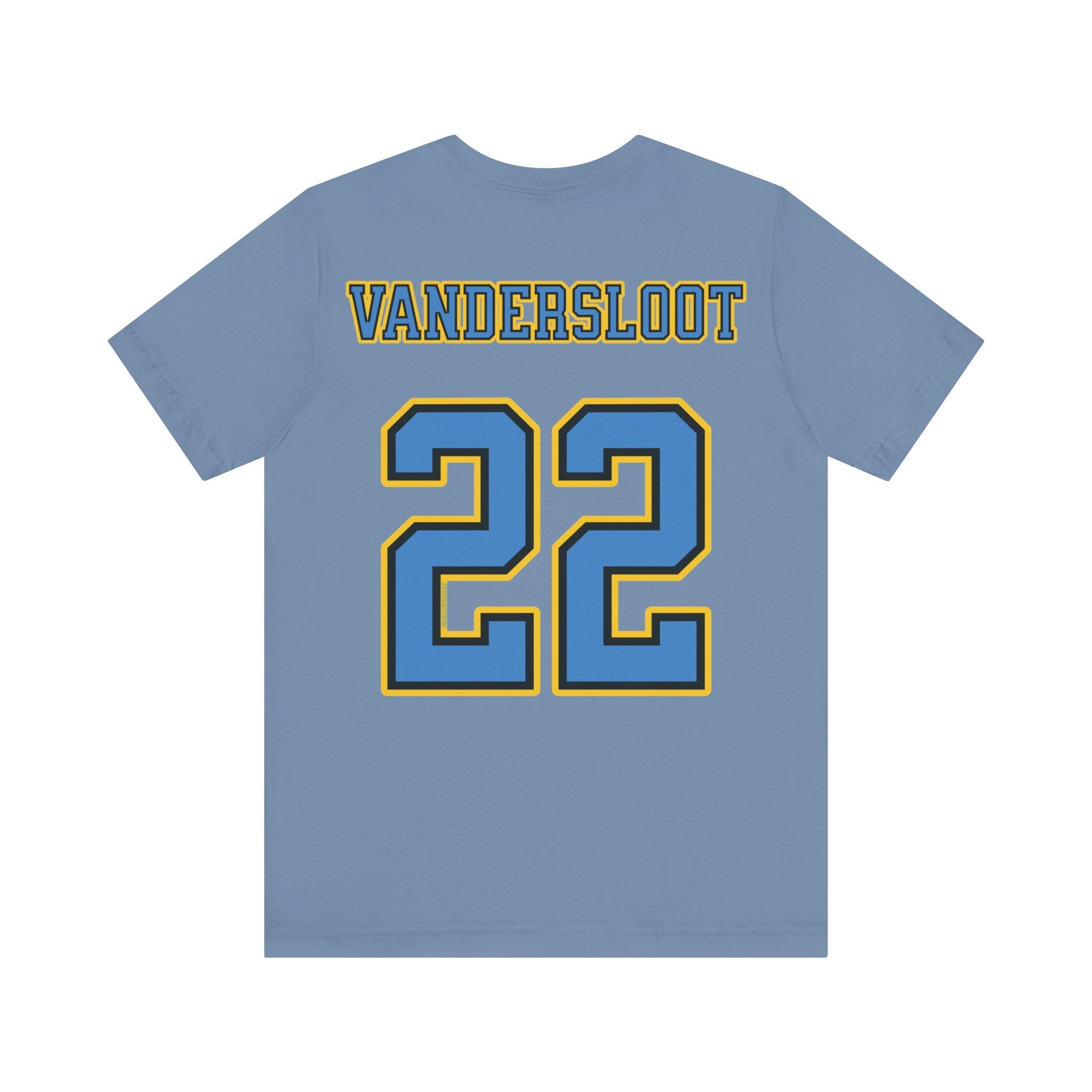 Courtney Vandersloot Sky Unisex Jersey T-shirt | Chix Sports