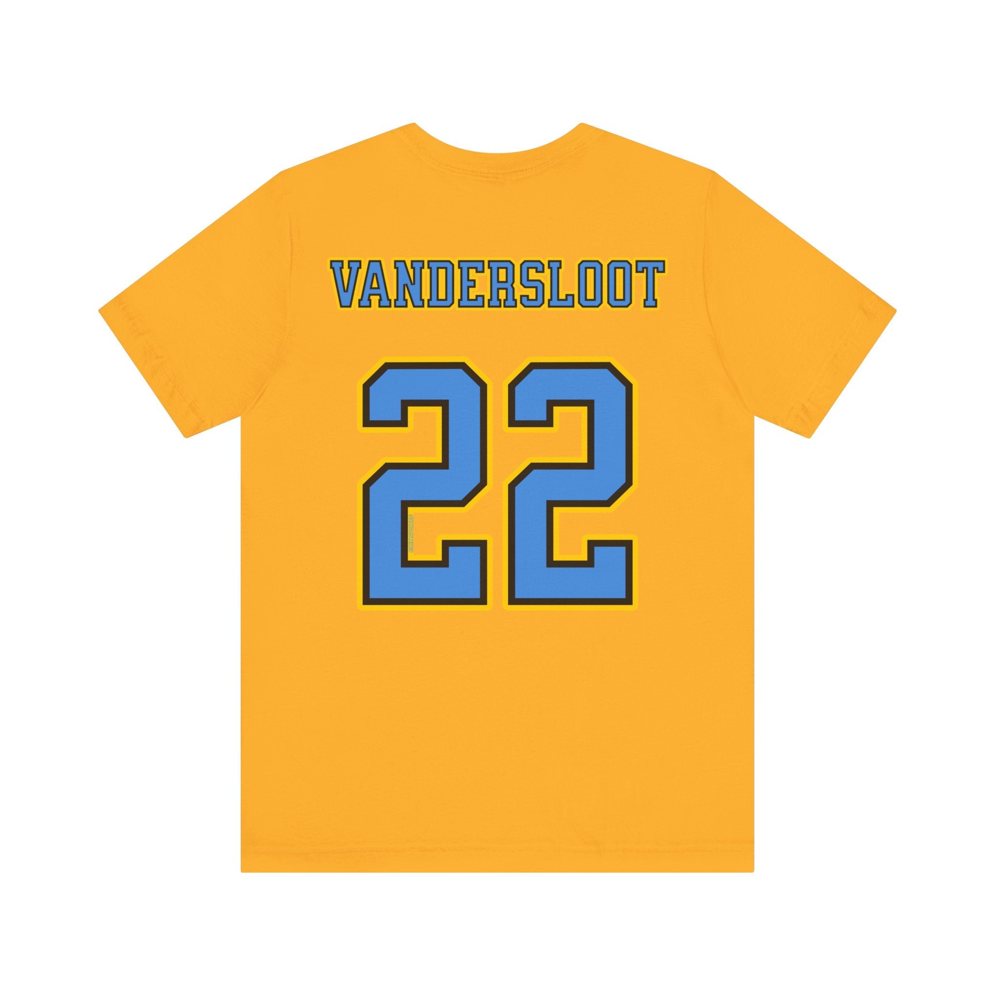 Courtney Vandersloot Sky Unisex Jersey T-shirt | Chix Sports