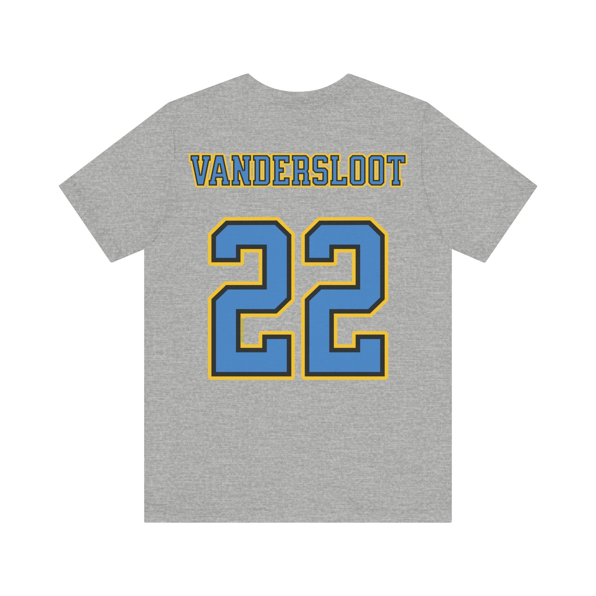 Courtney Vandersloot Sky Unisex Jersey T-shirt | Chix Sports