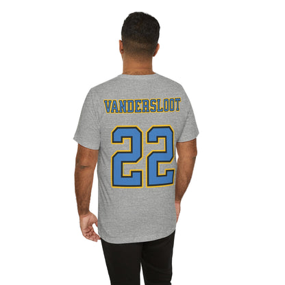 Courtney Vandersloot Sky Unisex Jersey T-shirt | Chix Sports