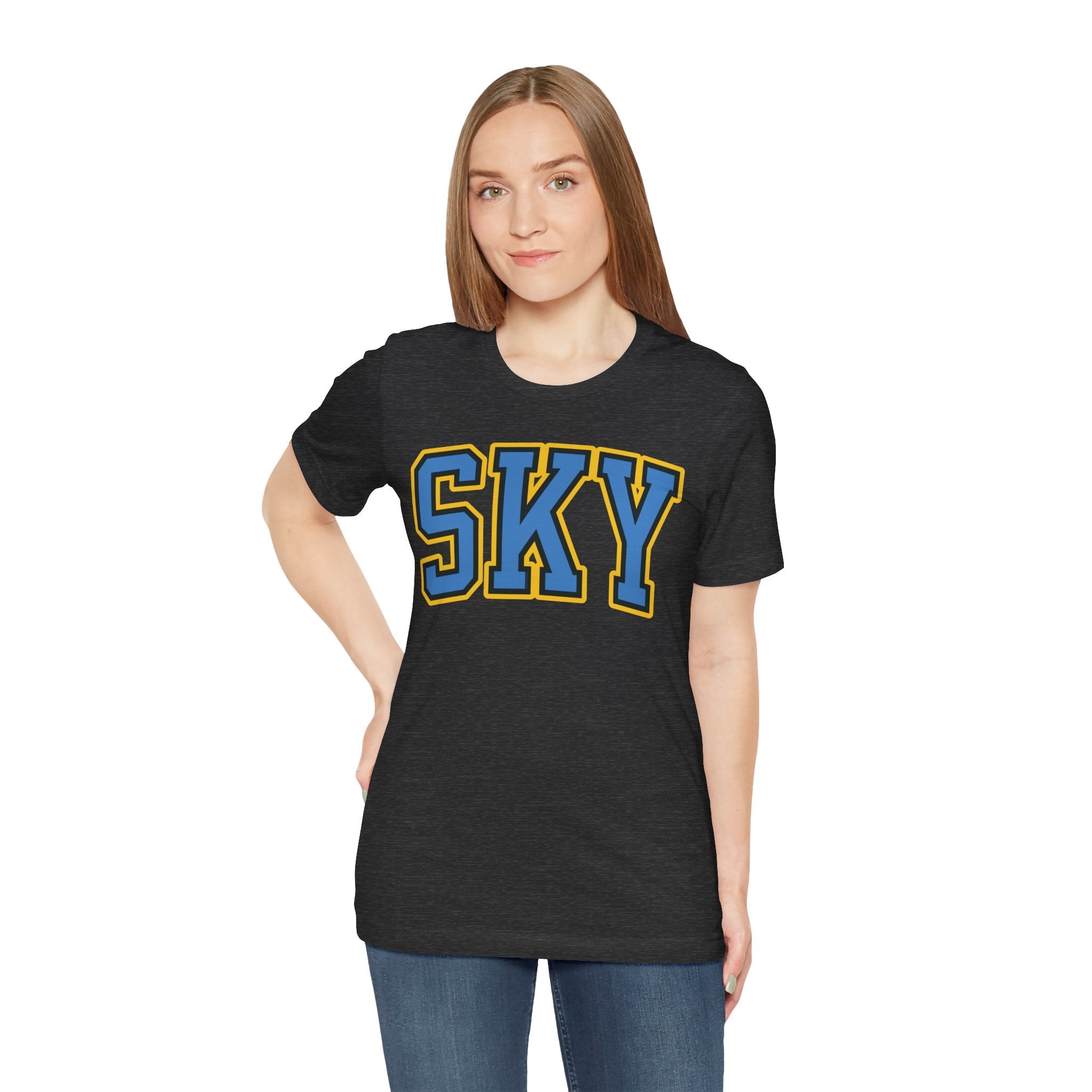 Courtney Vandersloot Sky Unisex Jersey T-shirt | Chix Sports