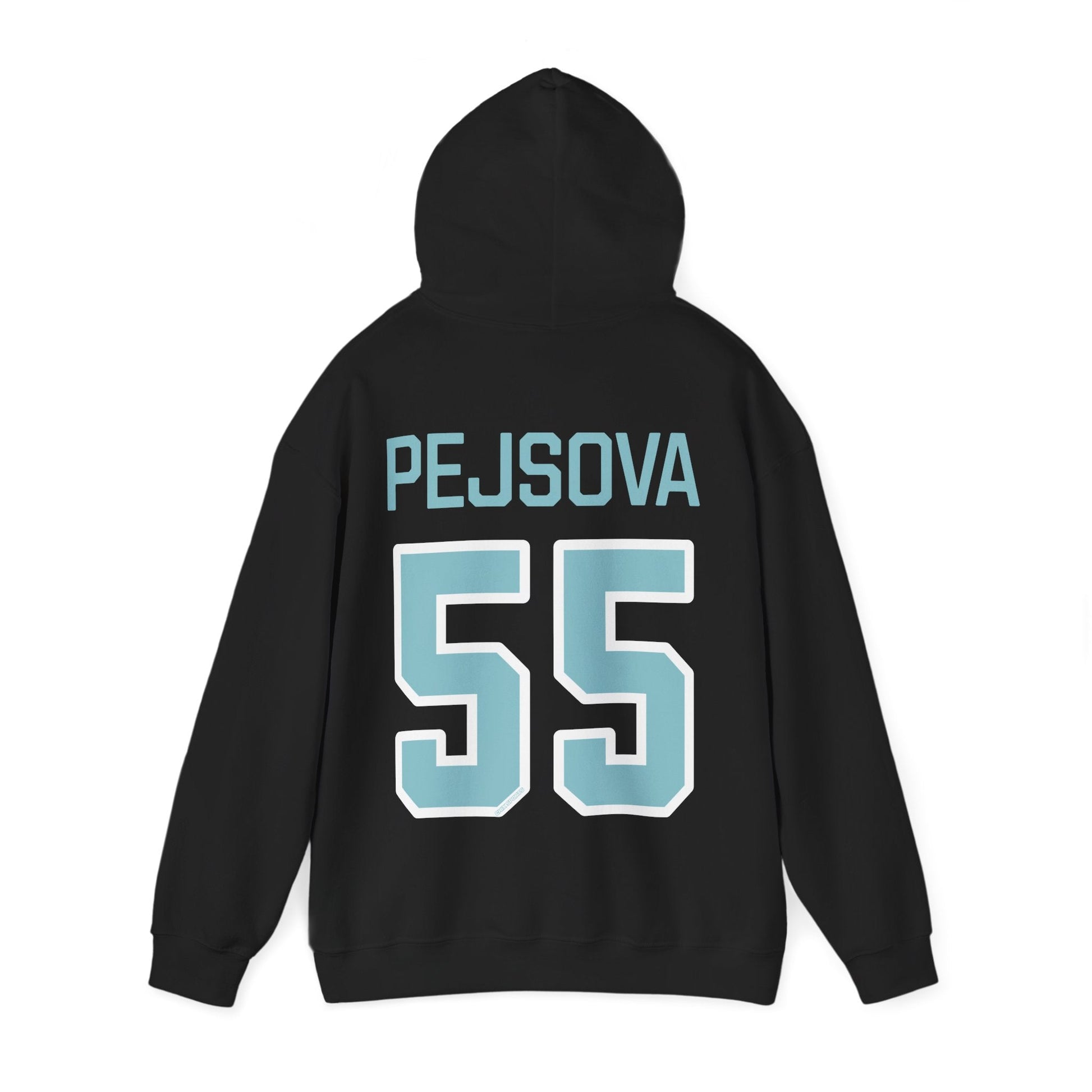 Daniela Pejsova 55 Heavy Fleet Hoodie - No Sleeve Print | Chix Sports