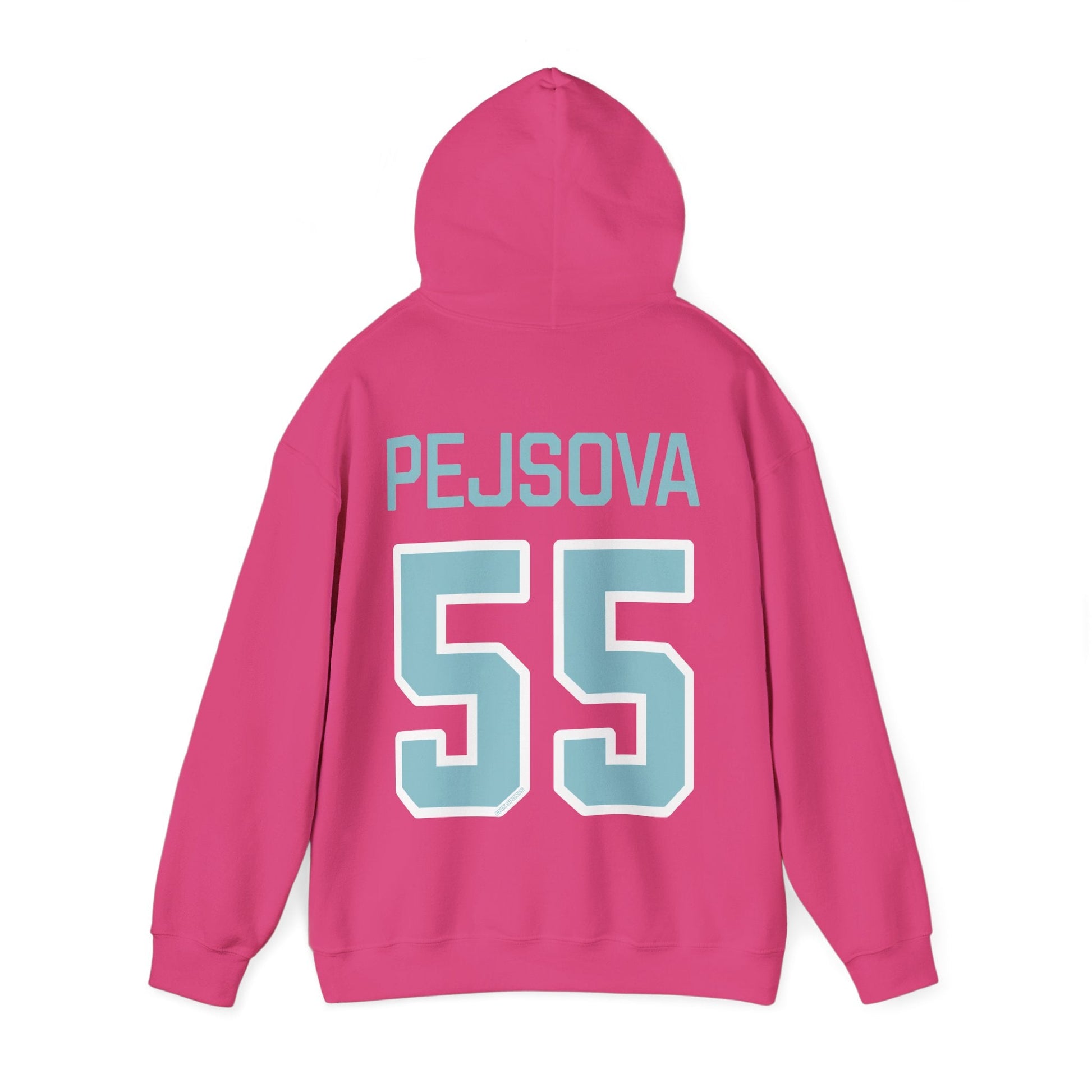 Daniela Pejsova 55 Heavy Fleet Hoodie - No Sleeve Print | Chix Sports