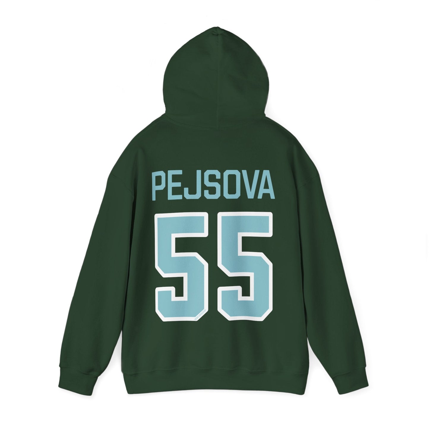 Daniela Pejsova 55 Heavy Fleet Hoodie - No Sleeve Print | Chix Sports