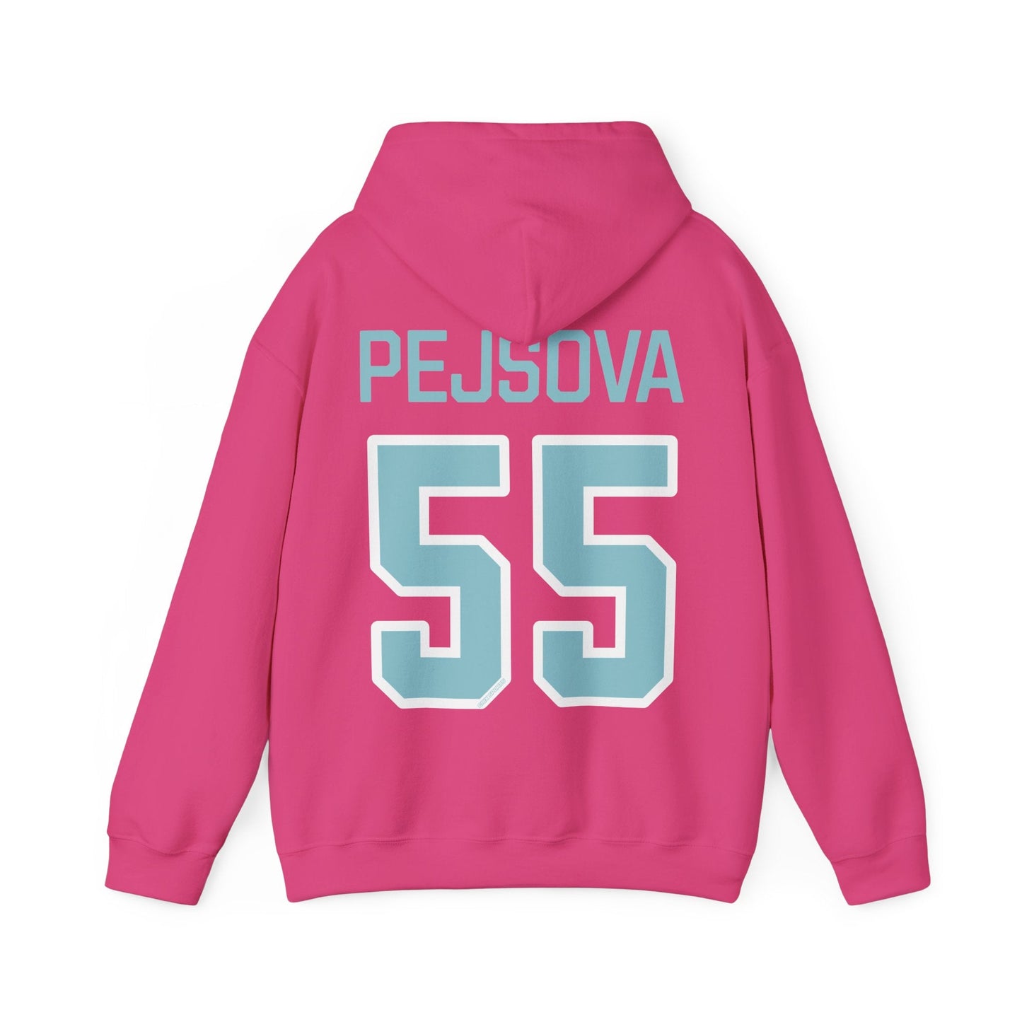 Daniela Pejsova 55 Heavy Fleet Hoodie - No Sleeve Print | Chix Sports